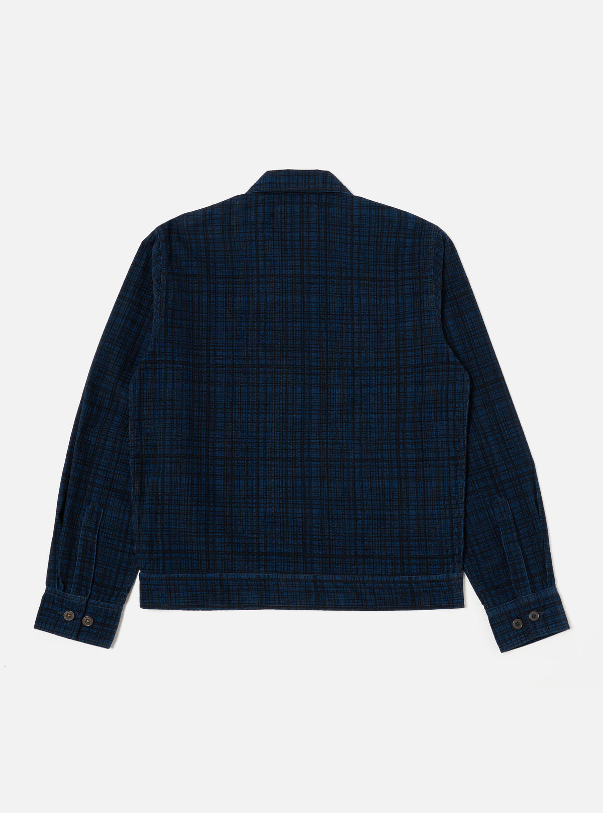 Navy Check Cord Seersucker Uniform Jacket