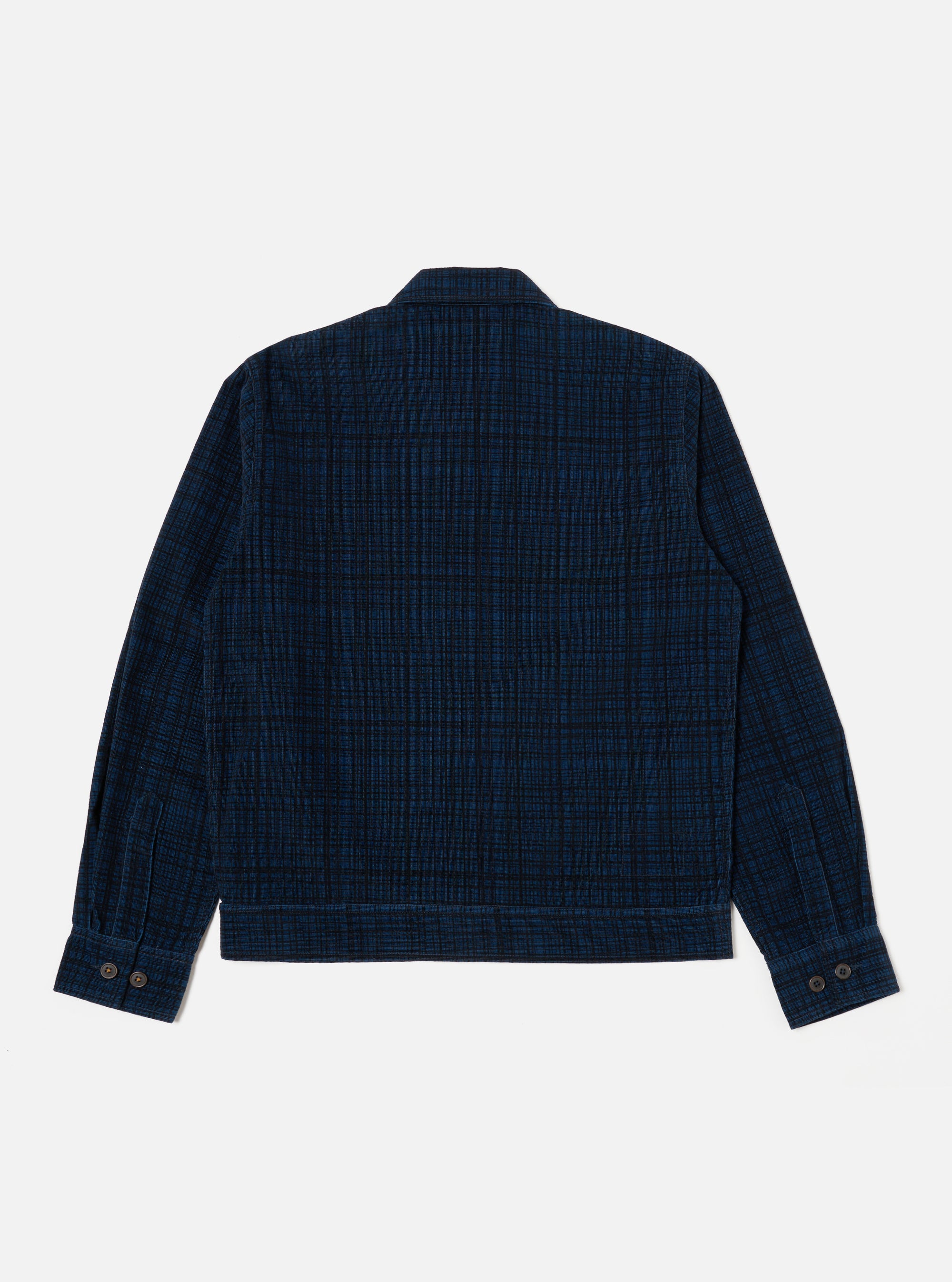 Navy Check Cord Seersucker Uniform Jacket