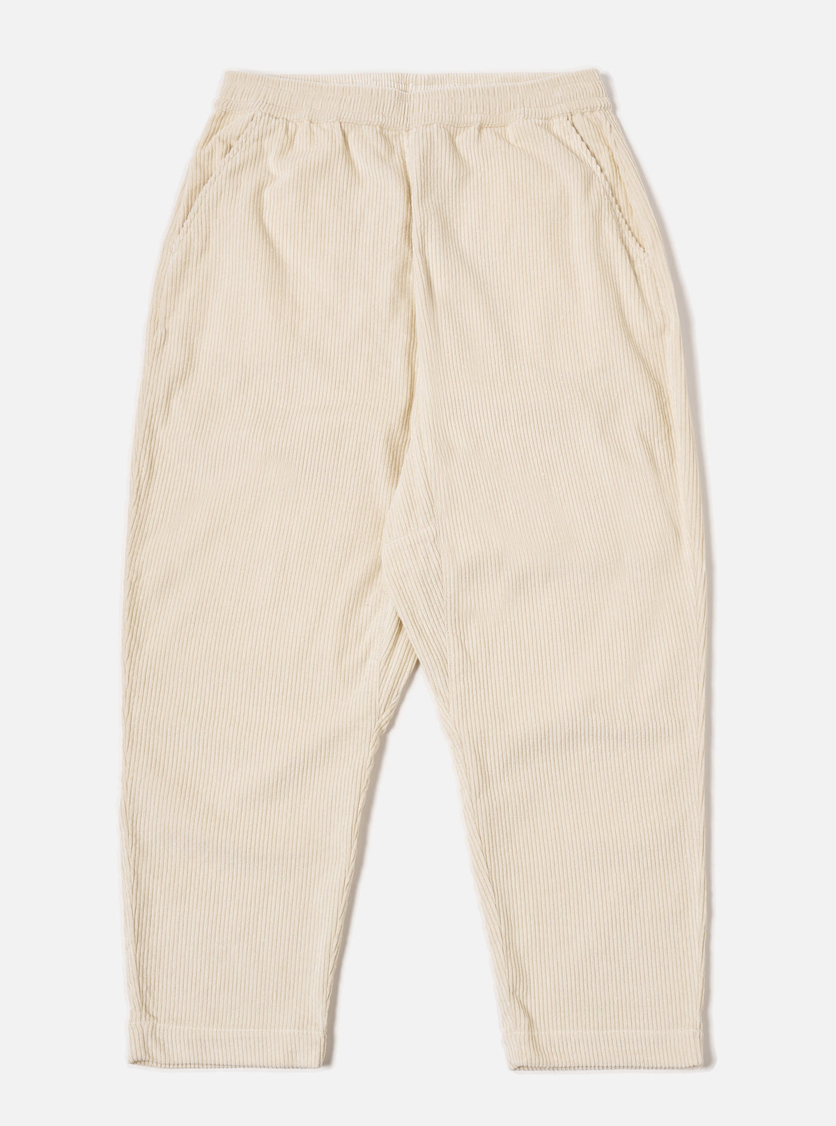 Ecru 6 Wale Cord Braga Pant
