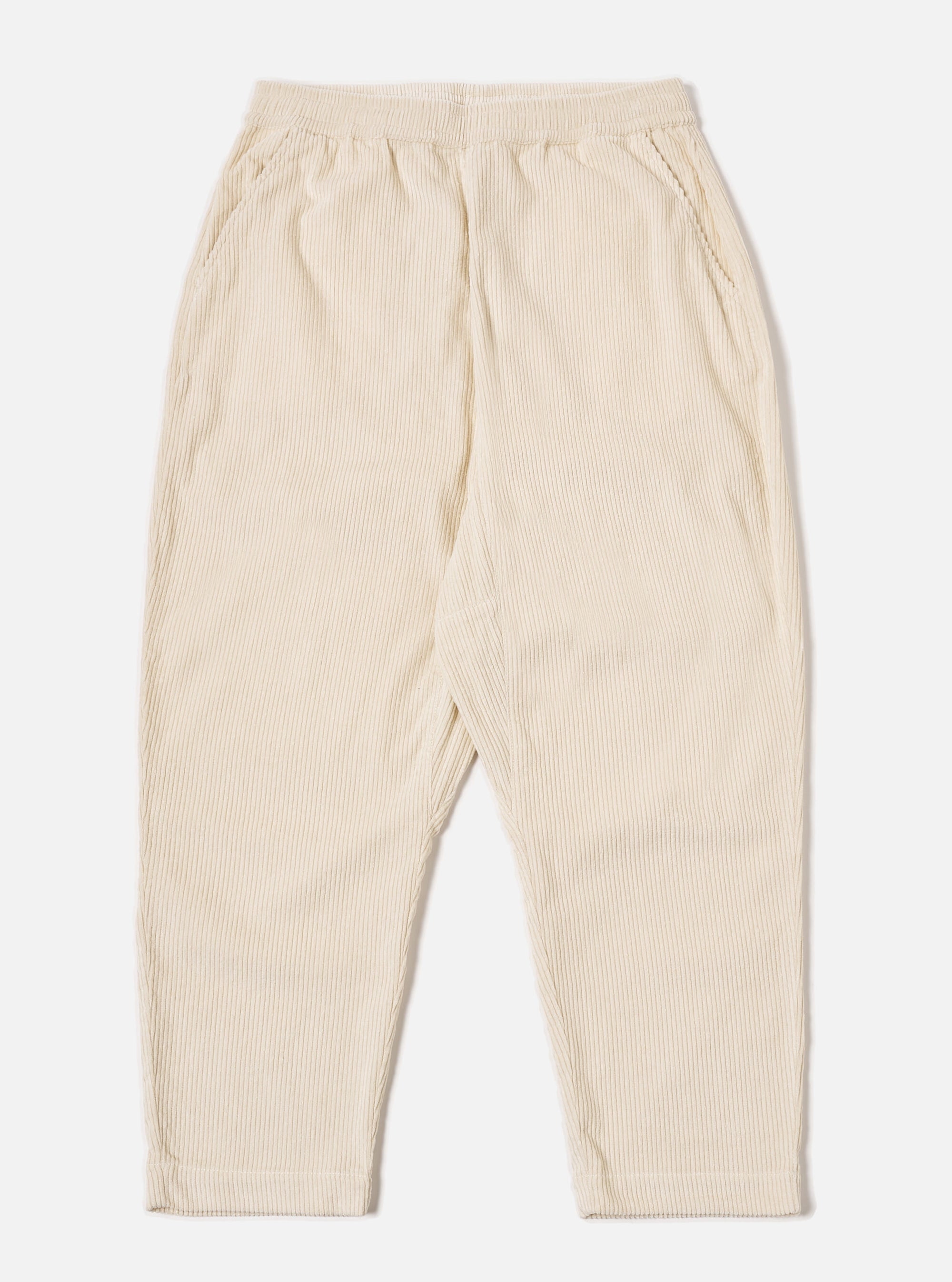 Ecru 6 Wale Cord Braga Pant