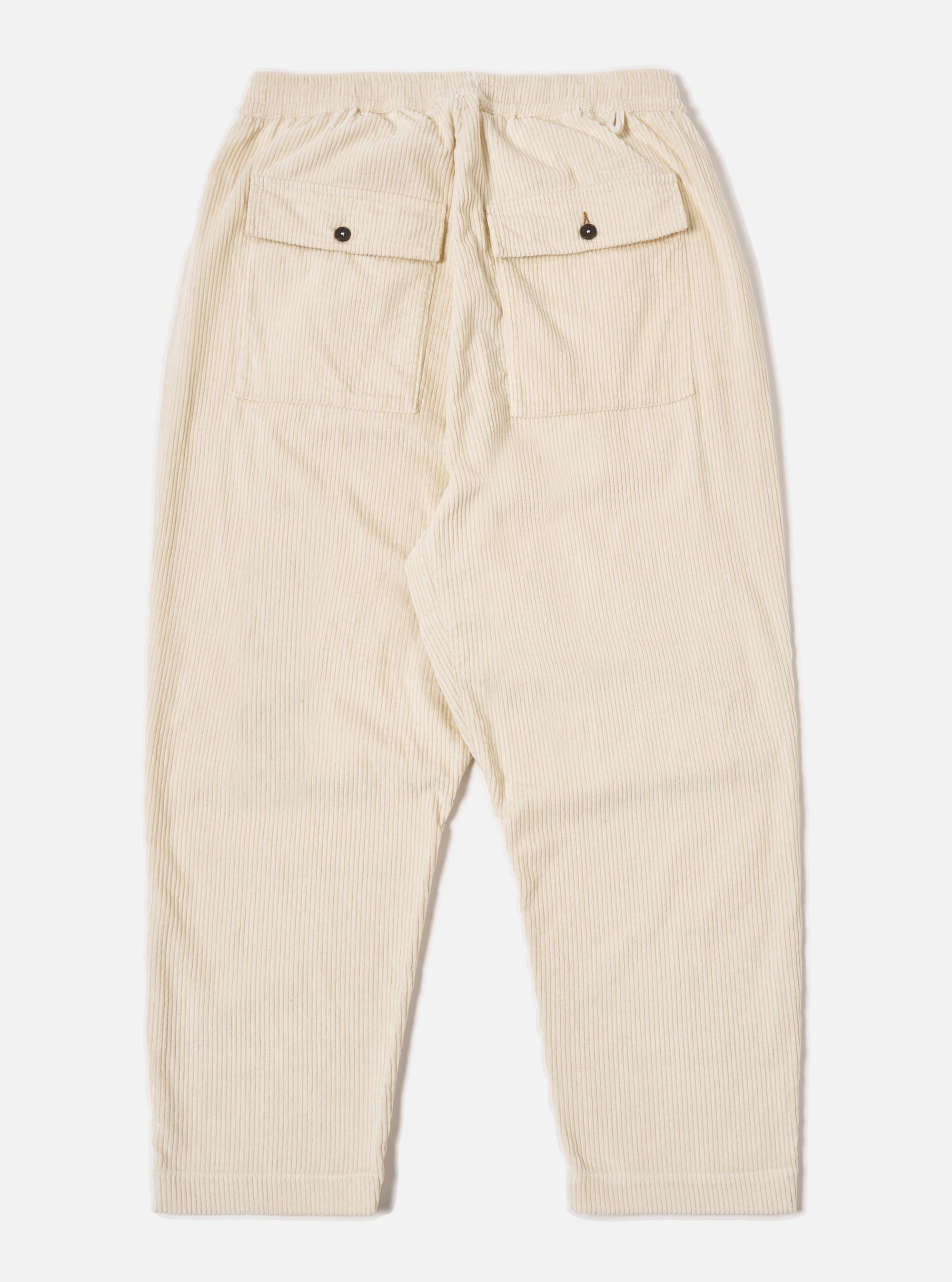 Ecru 6 Wale Cord Braga Pant