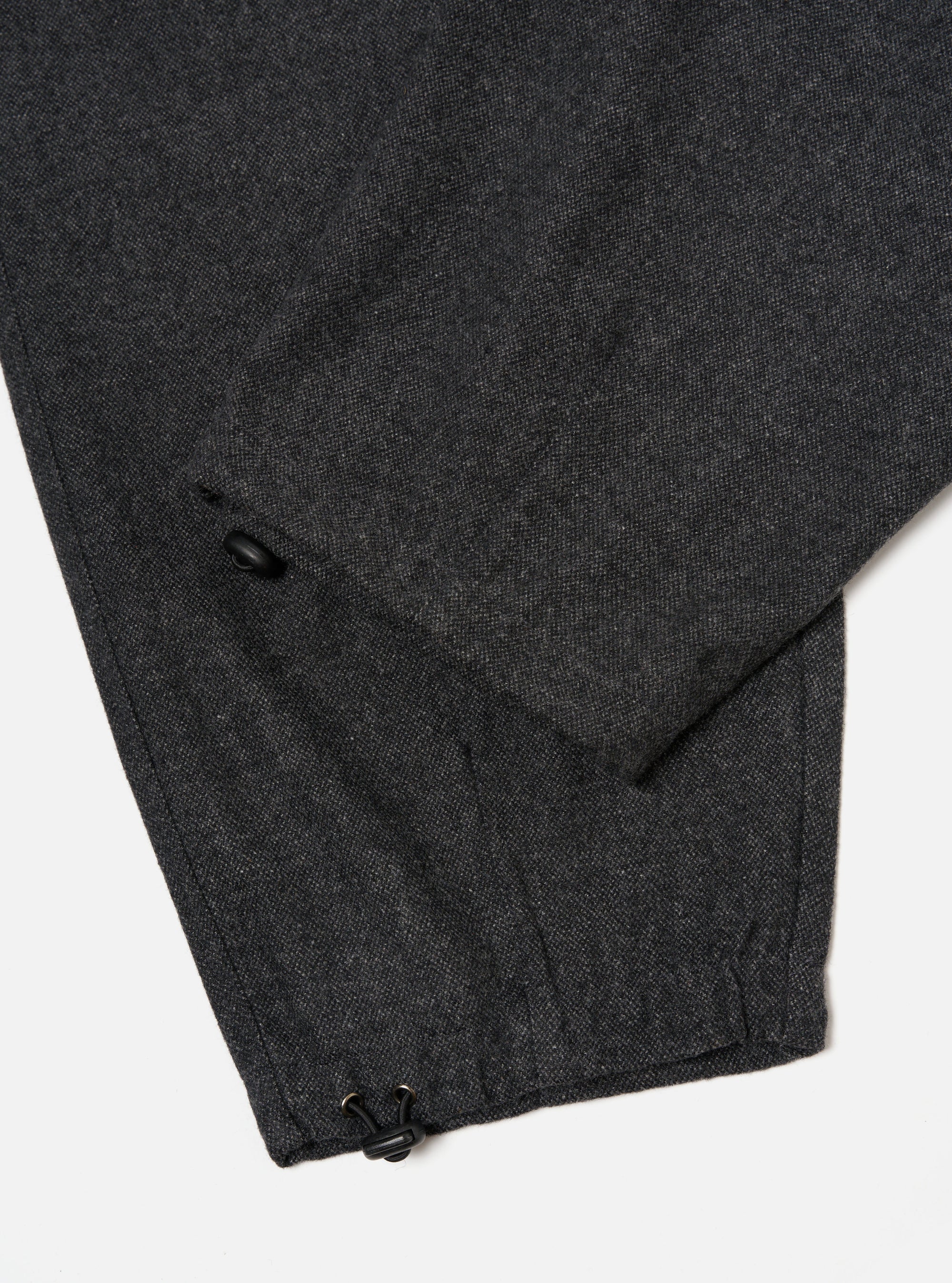 Grey Anders Wool Upcycled Loose Pilot Trouser