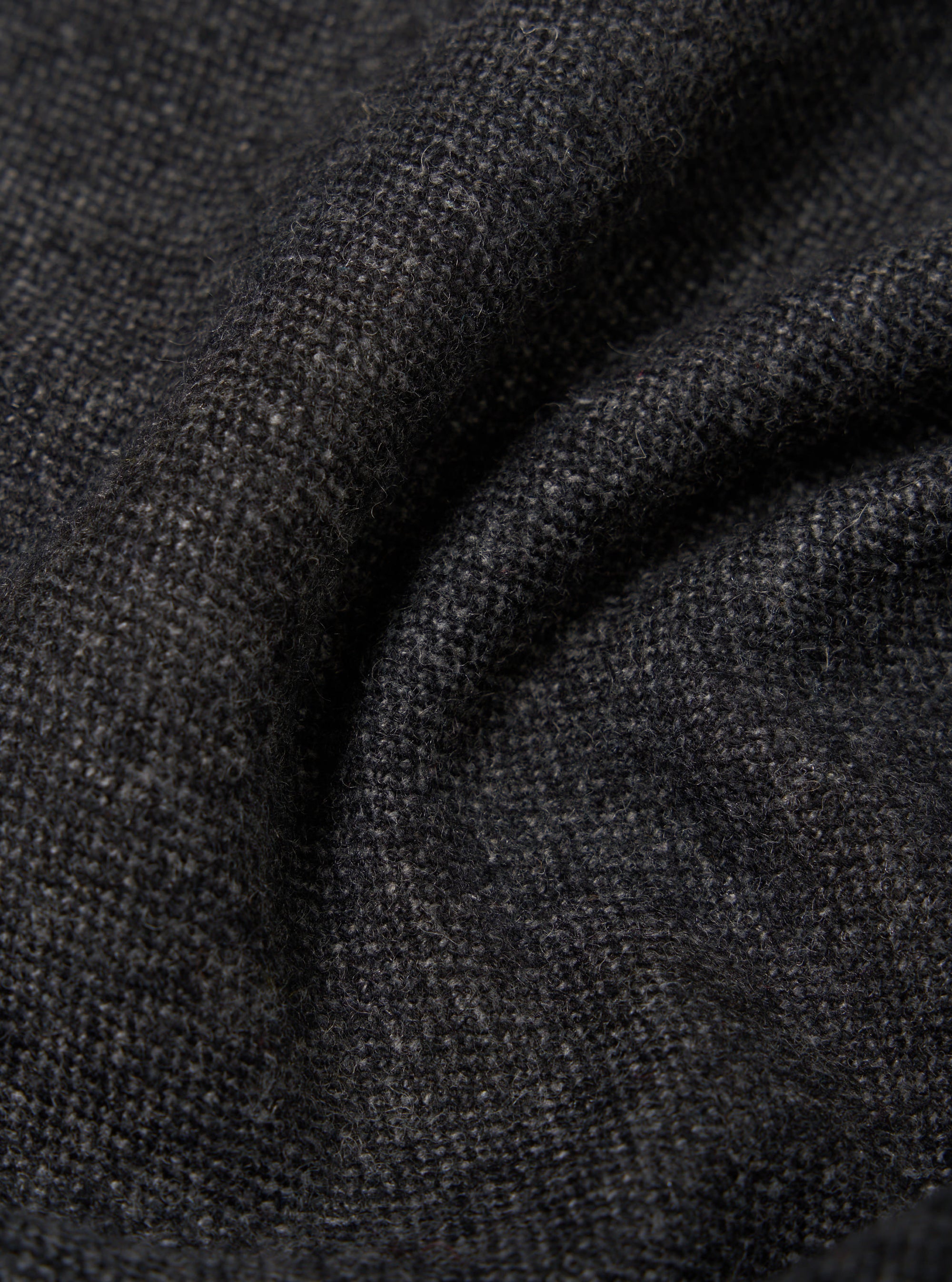 Grey Anders Wool Upcycled Loose Pilot Trouser