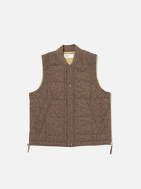 Sand Leopard Recycled Polytech Carlton Gilet