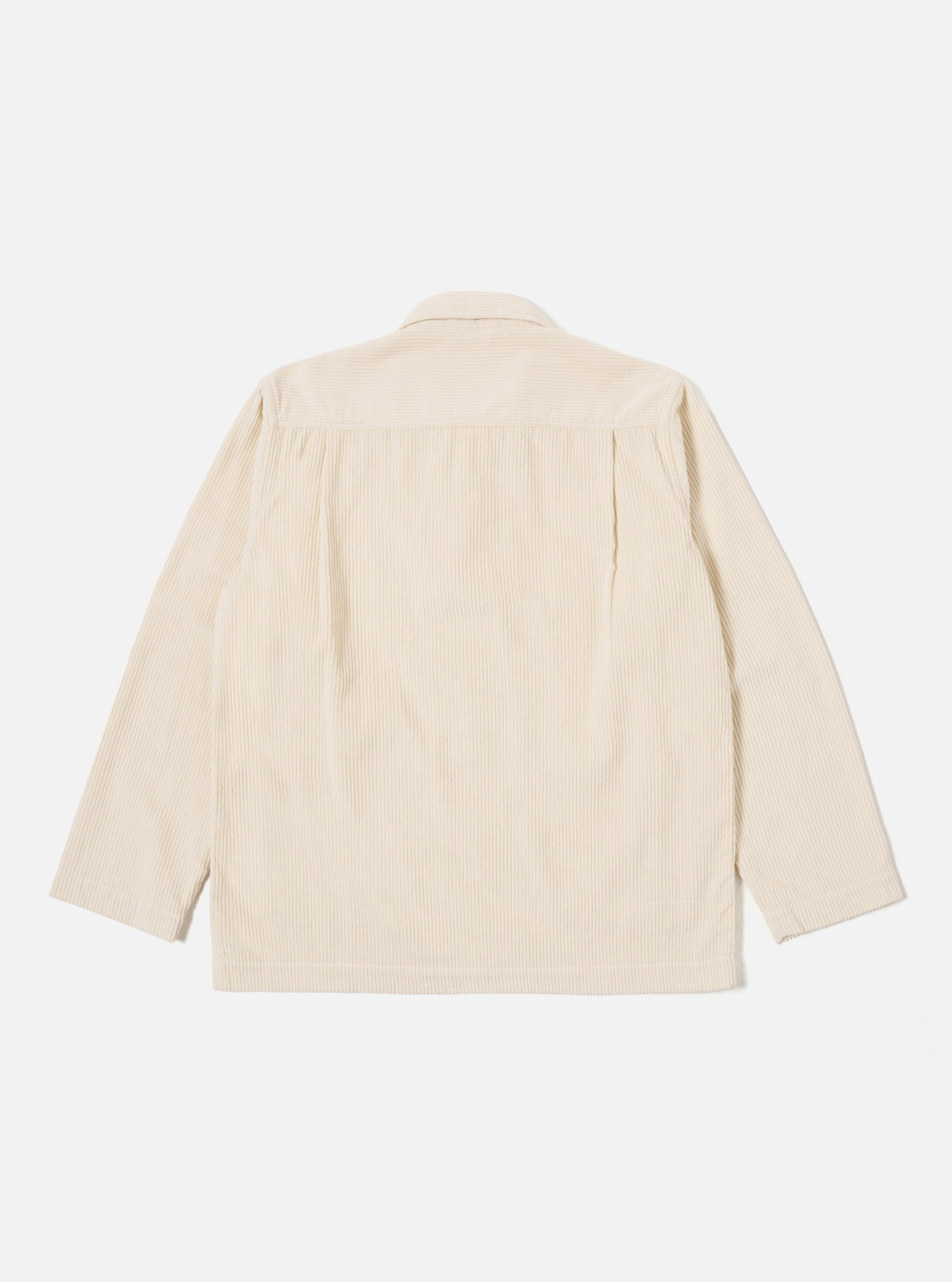 Ecru 6 Wale Cord Easy Jacket