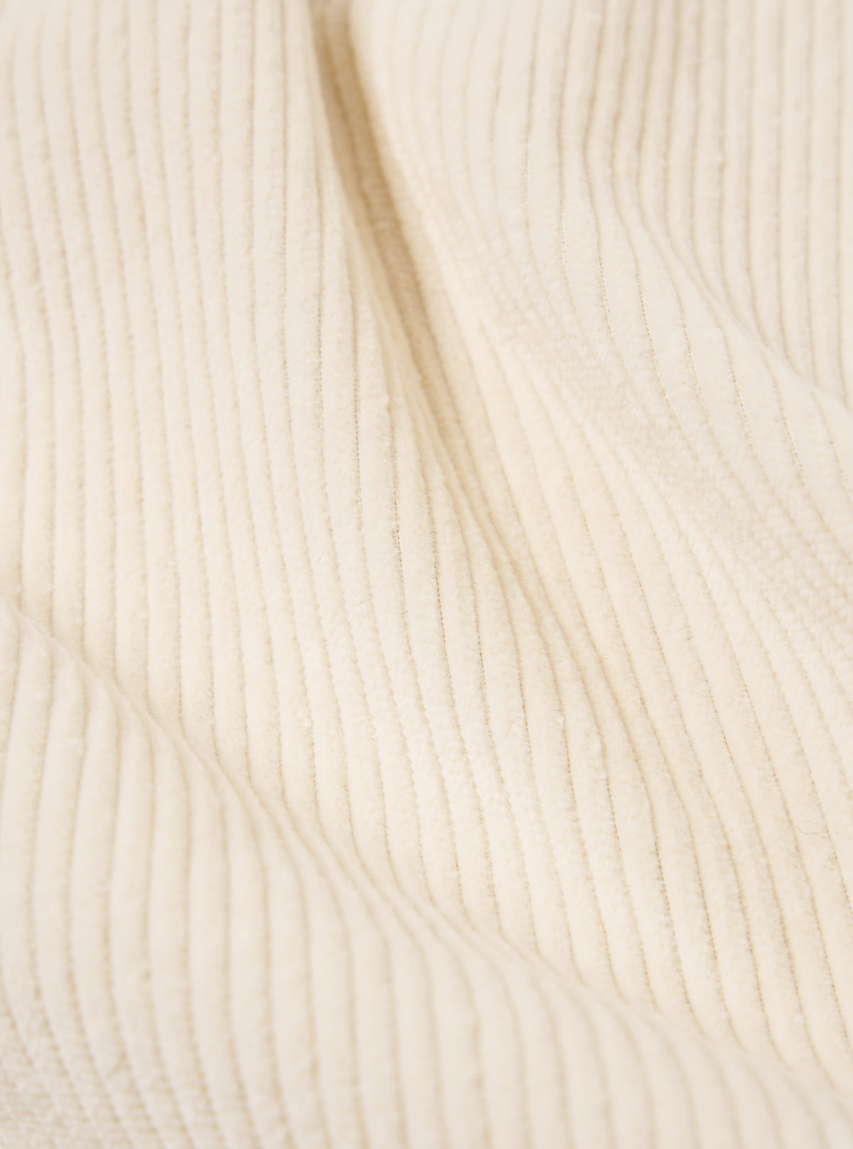 Ecru 6 Wale Cord Easy Jacket