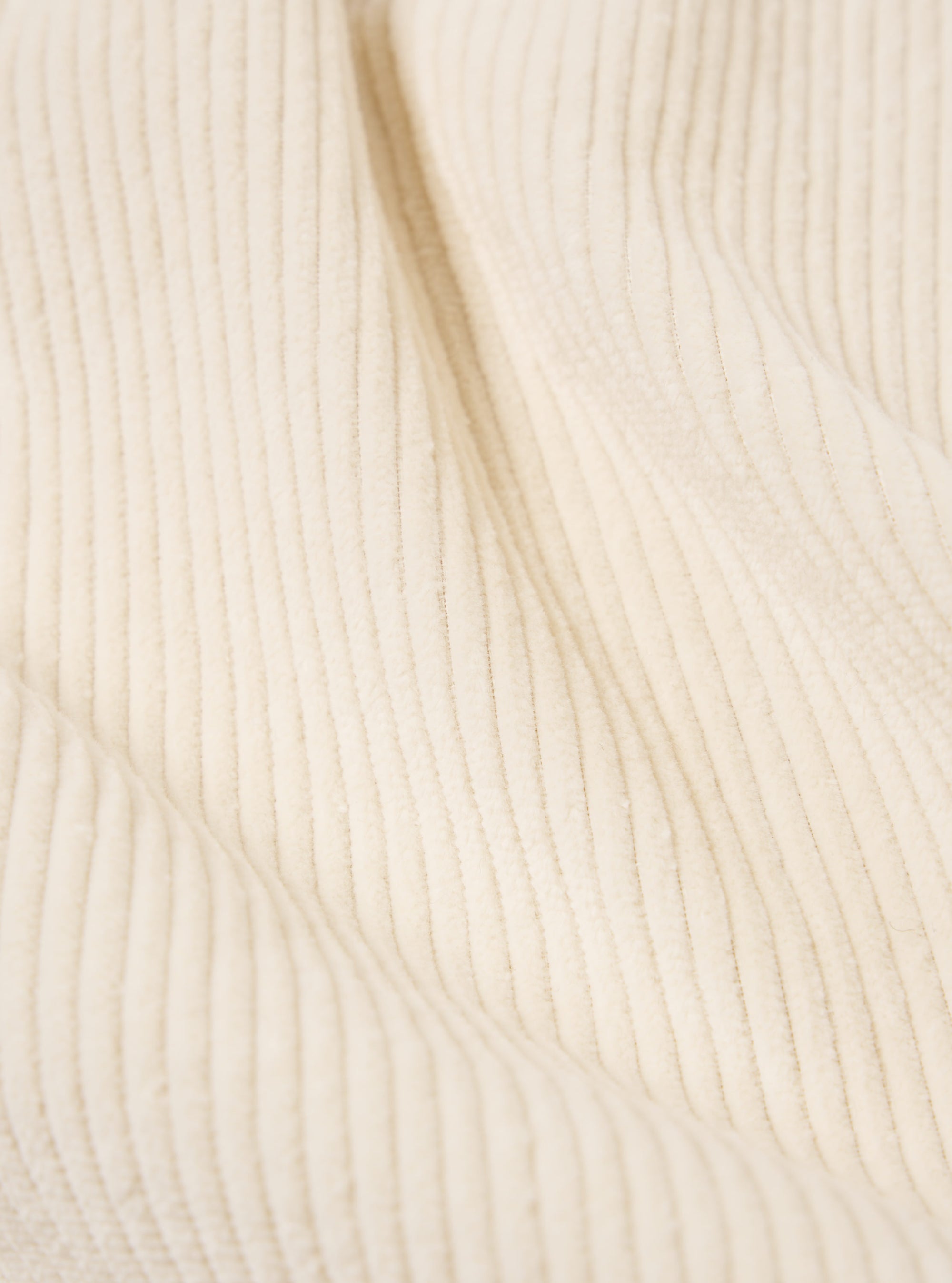 Ecru 6 Wale Cord Easy Jacket