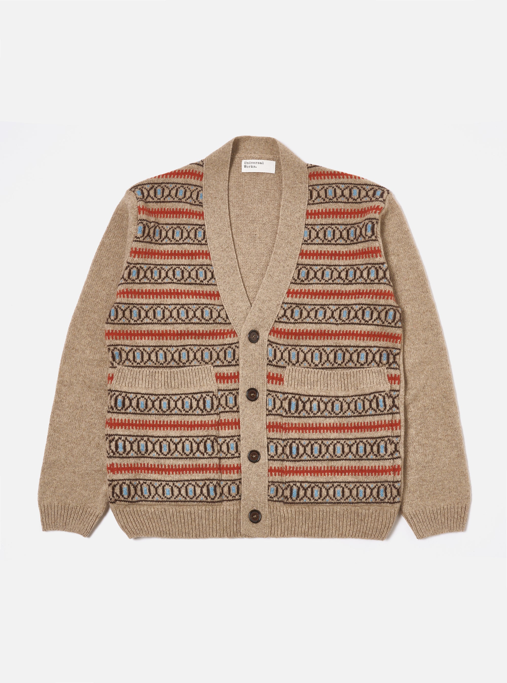 Oatmeal Eco Wool Langdale Cardigan