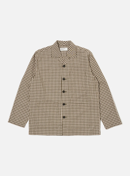 Men's Green Check Cancun Shirt Jacket – Universal Works