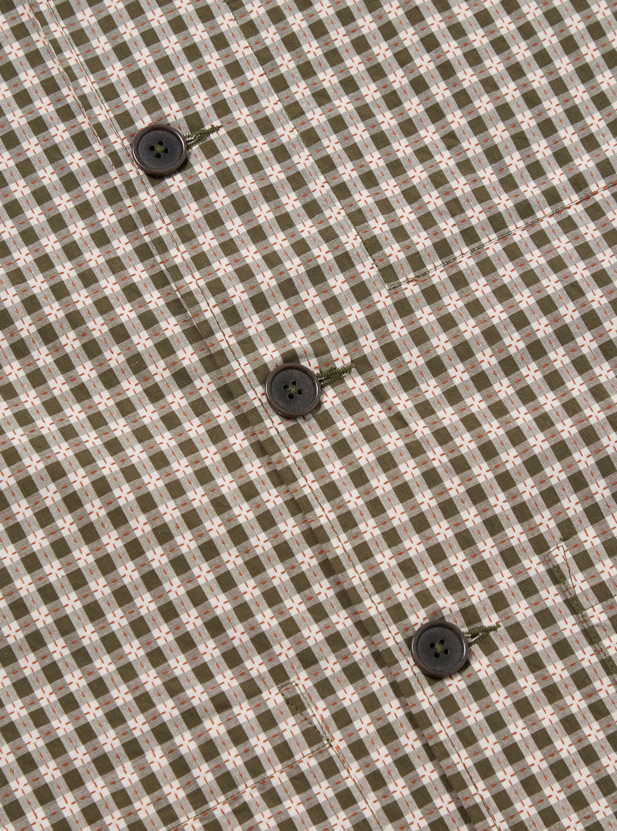 Olive Dobby Check Cancun Jacket