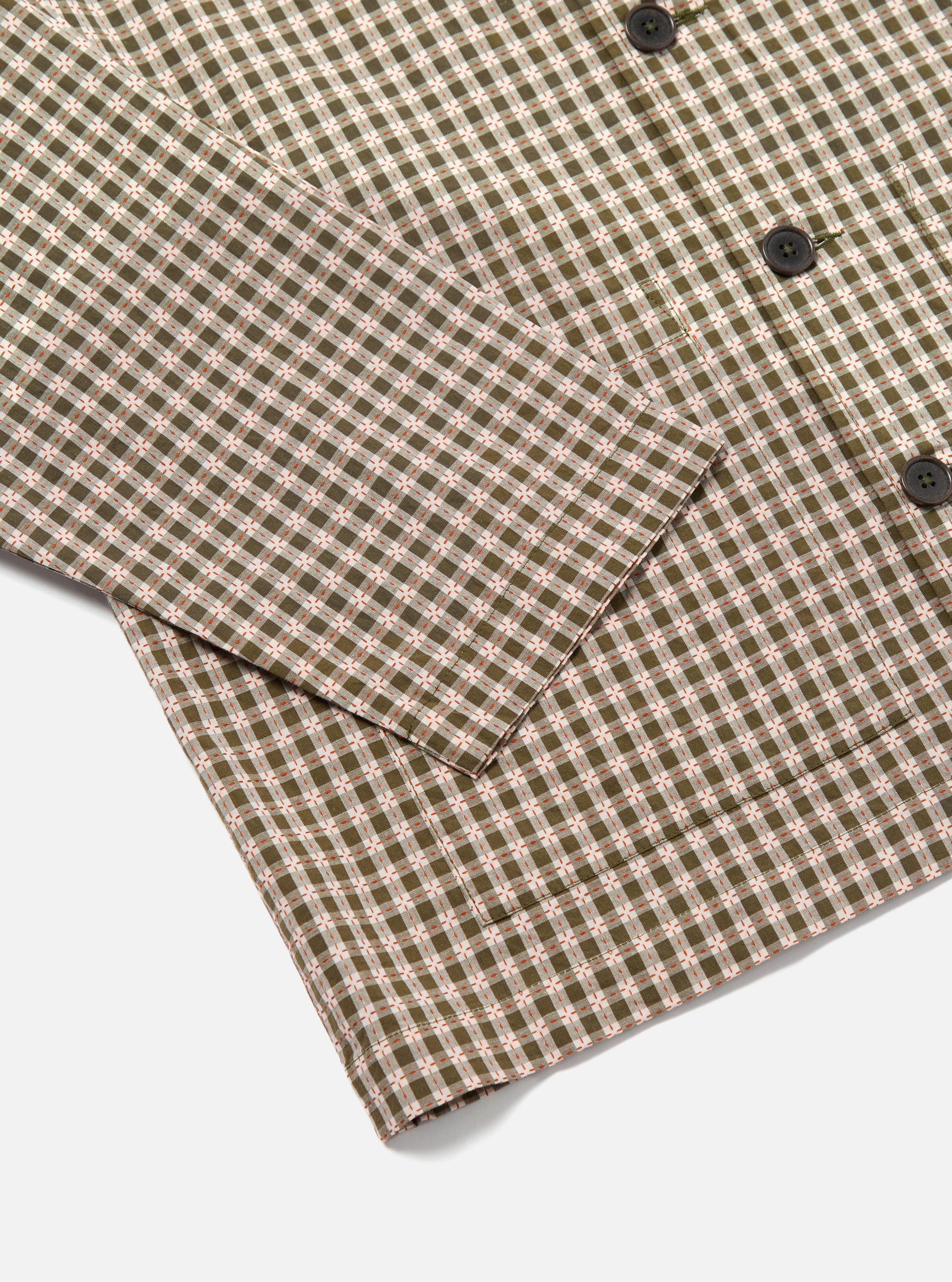 Olive Dobby Check Cancun Jacket