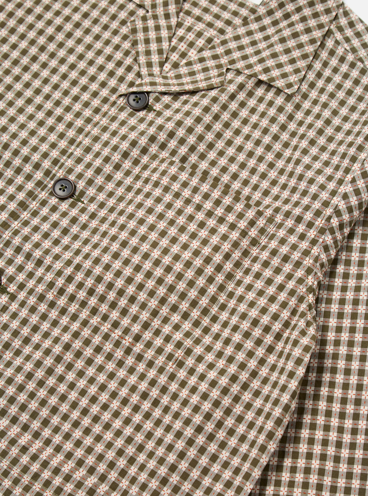 Olive Dobby Check Cancun Jacket