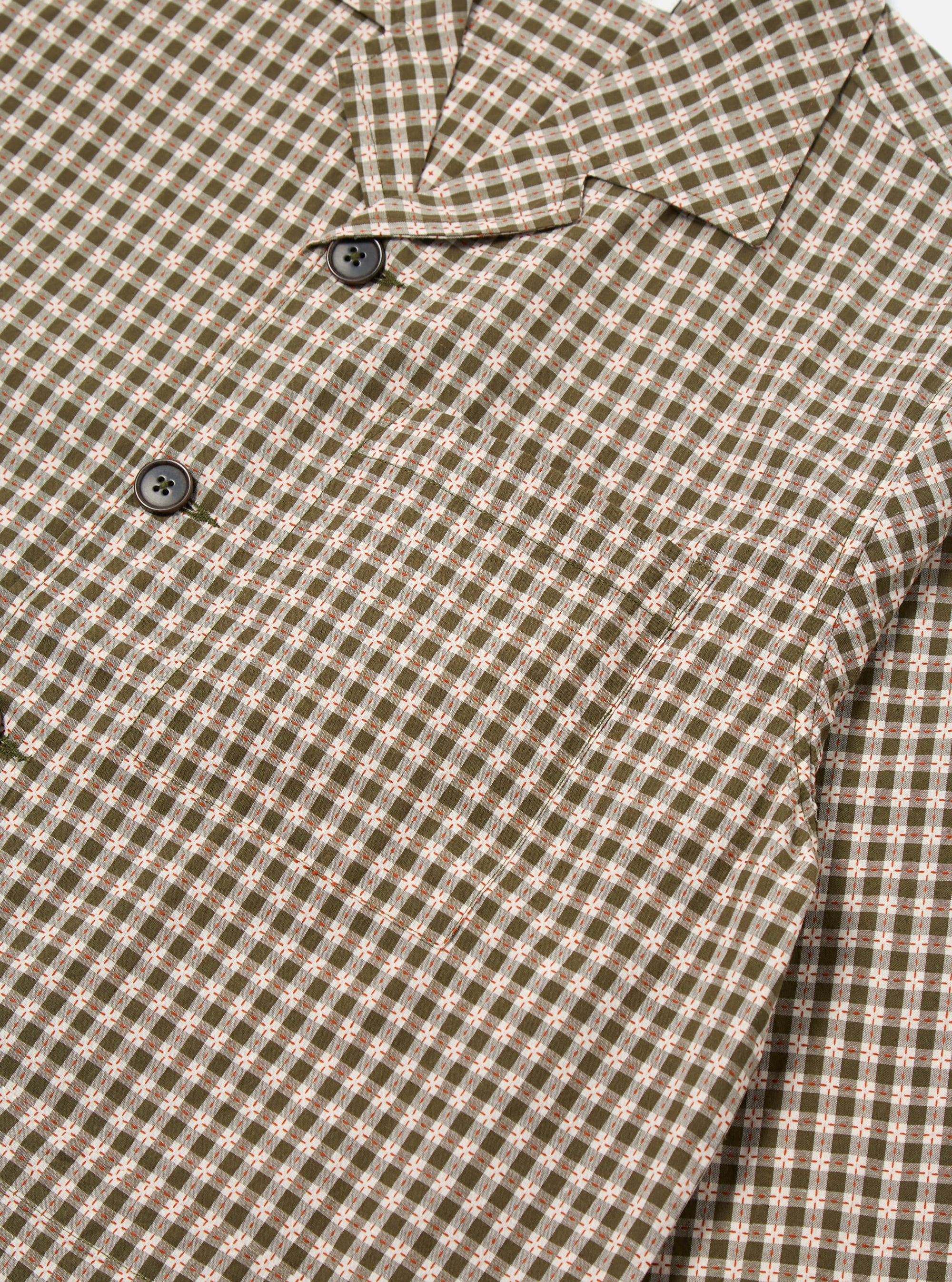 Olive Dobby Check Cancun Jacket