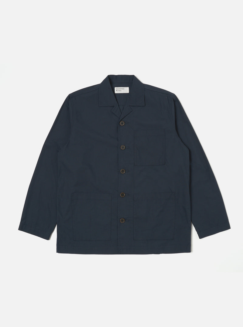 Navy Broadcloth Cancun Jacket
