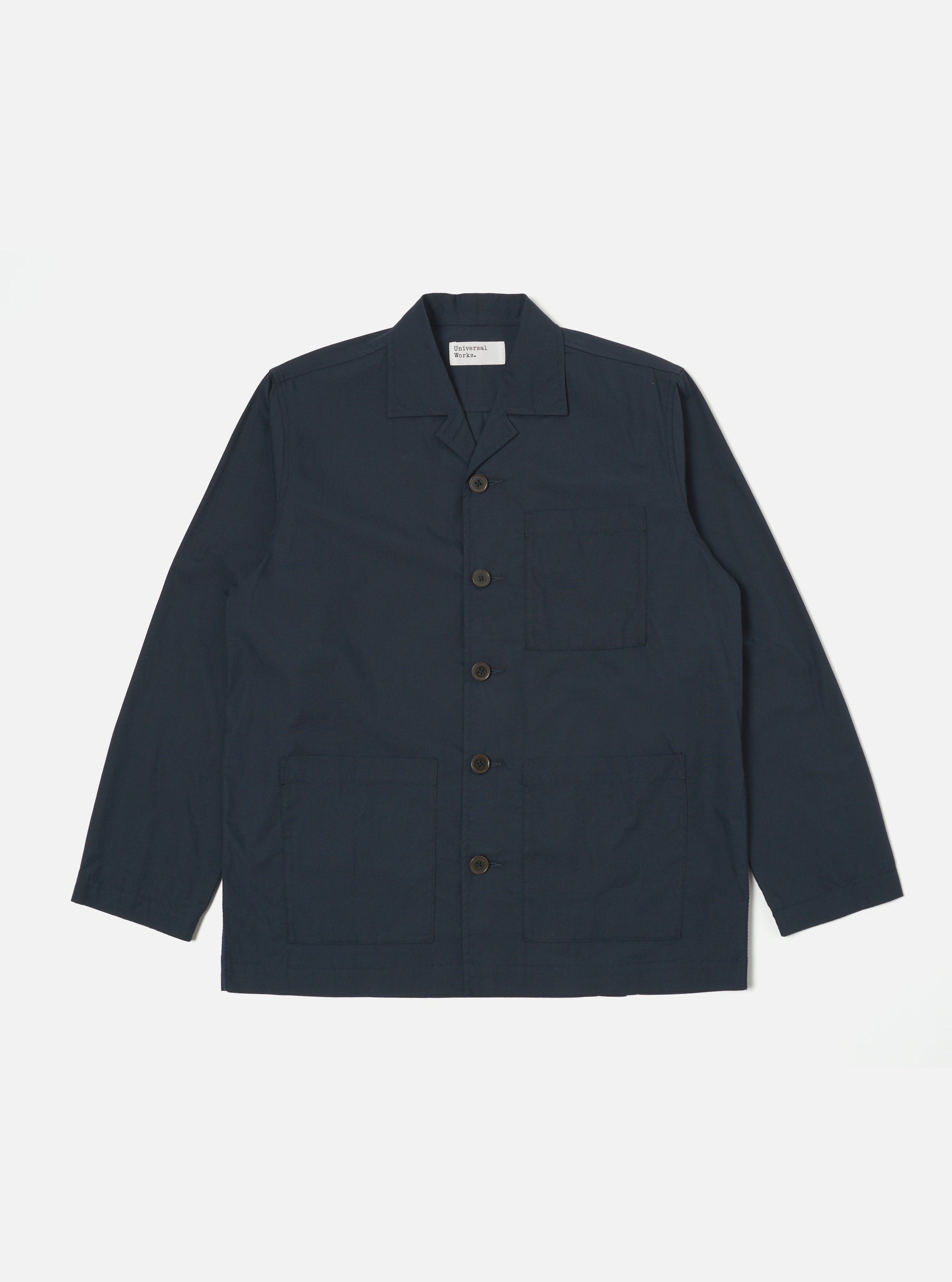 Navy Broadcloth Cancun Jacket