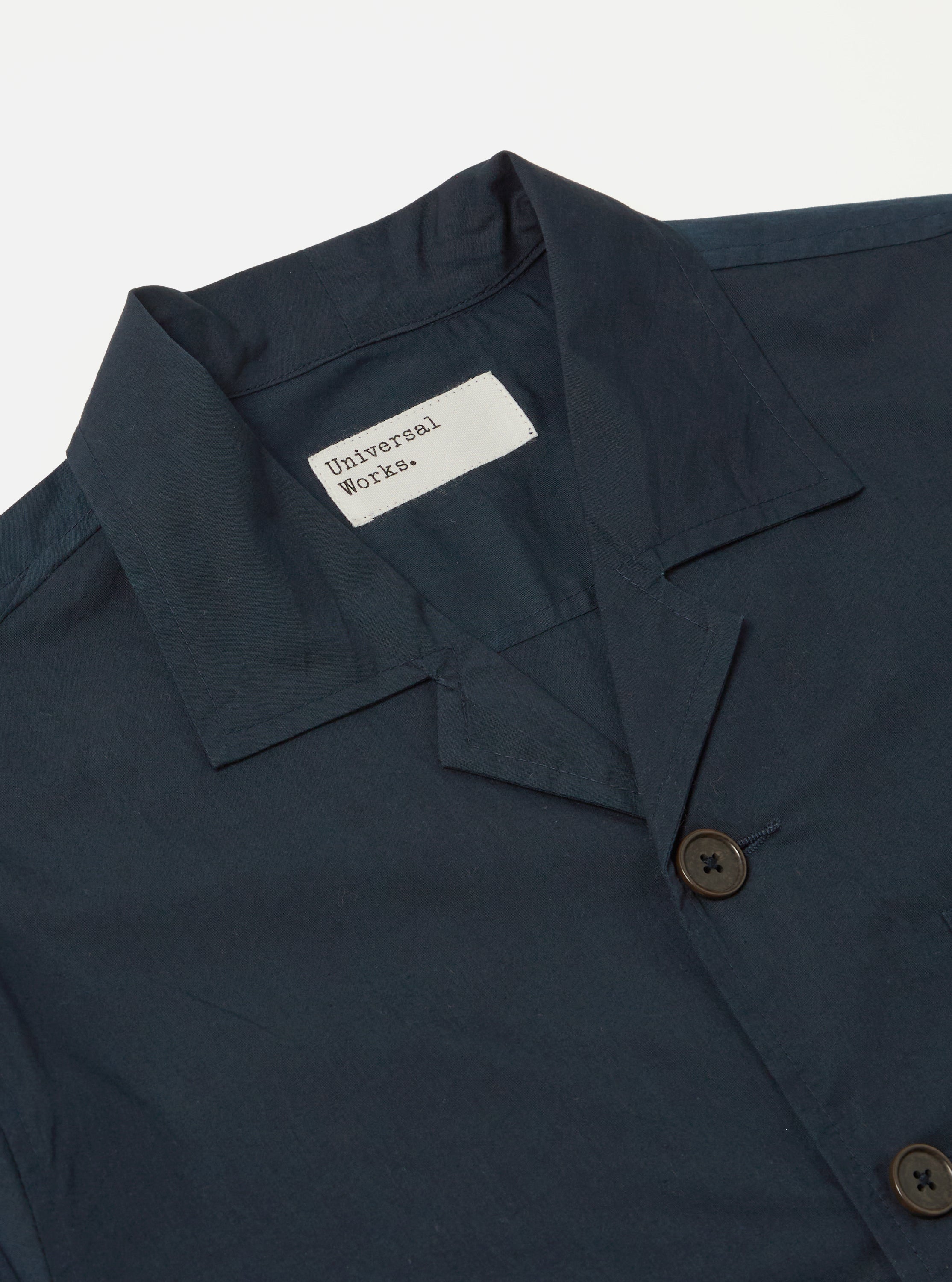 Men's Navy Cotton Cancun Shirt Jacket – Universal Works
