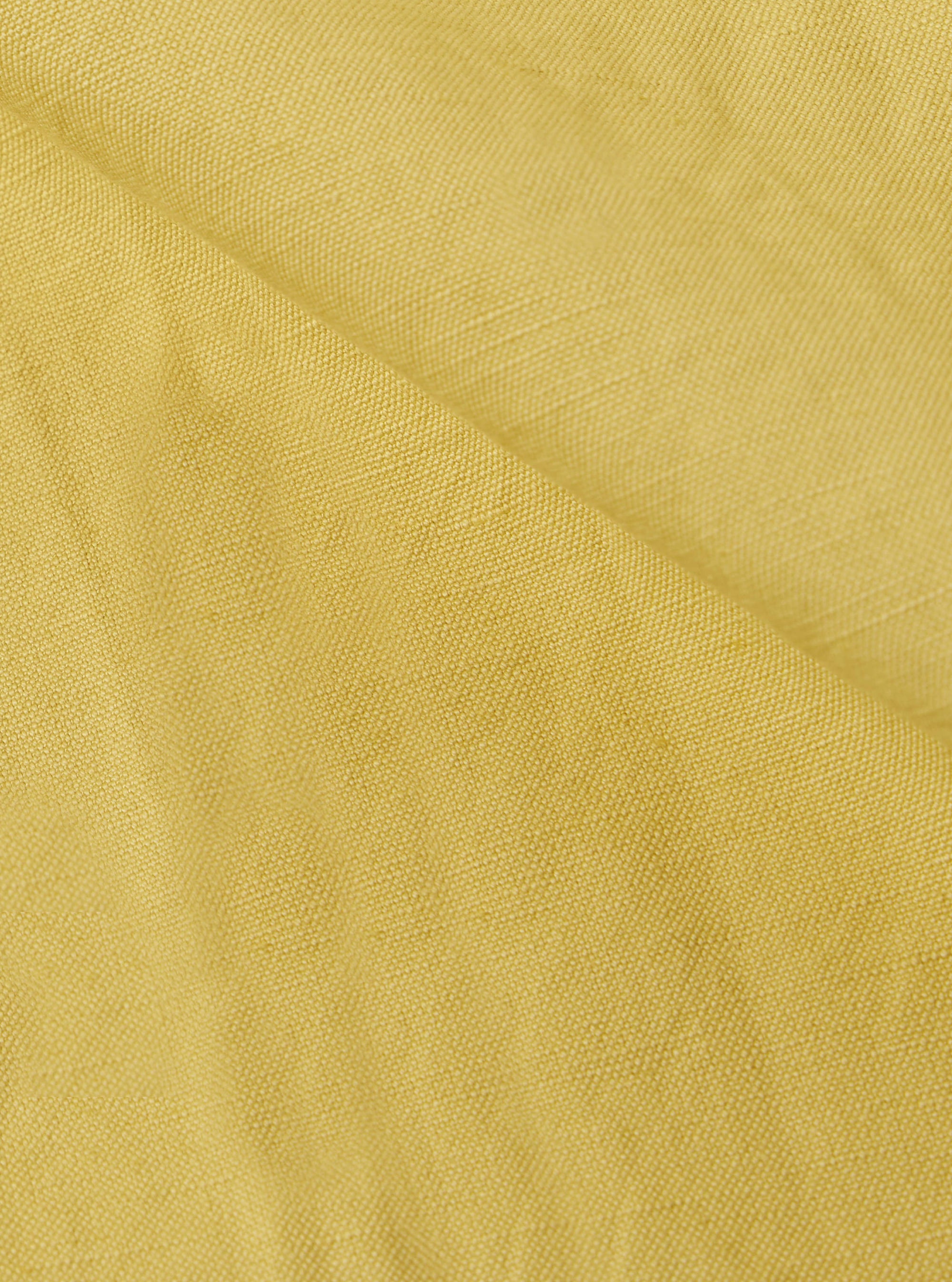 Lemon Linen Slub Weave Jungle Jacket