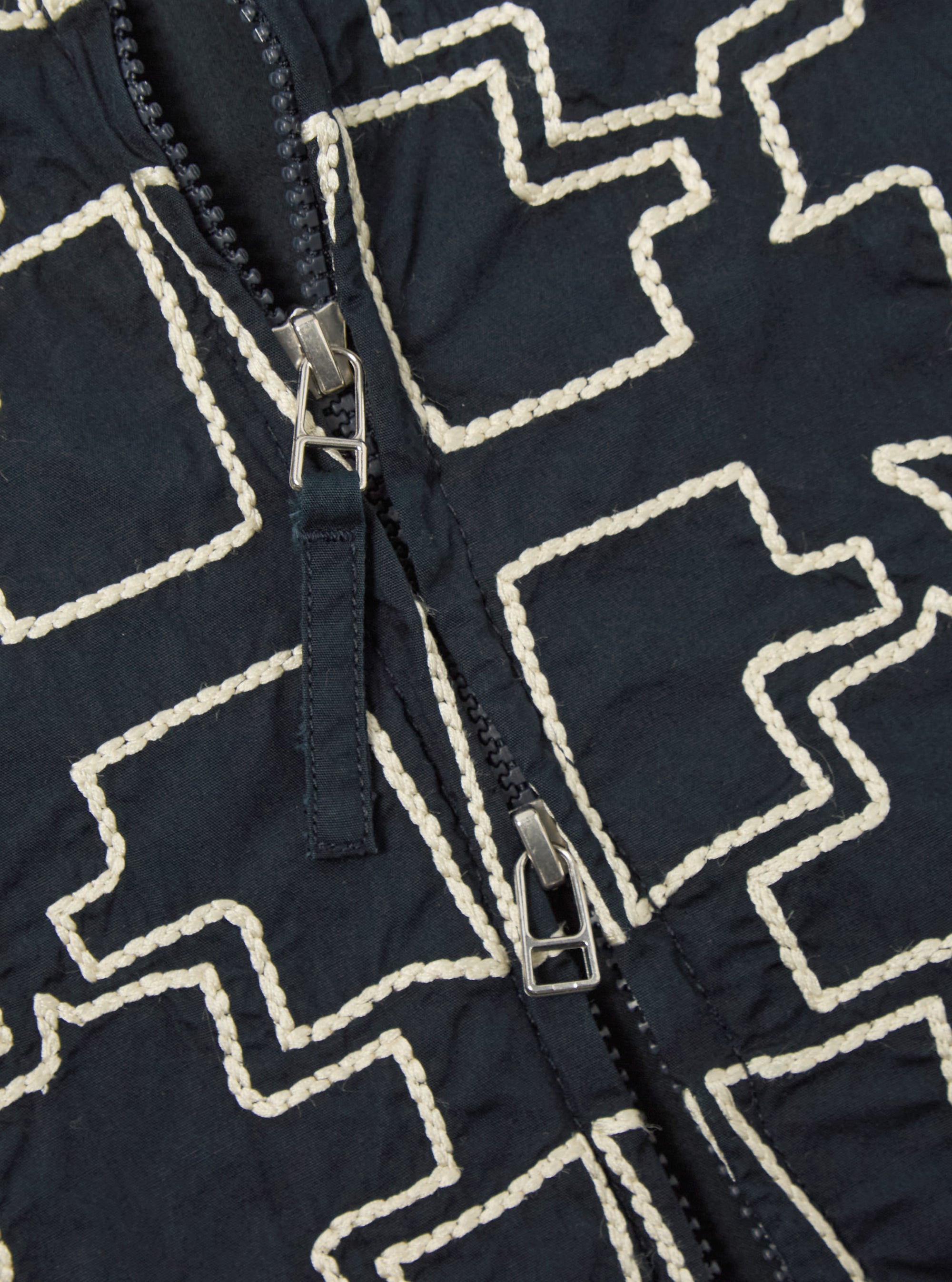 Navy Mitla Broadcloth Club Jacket