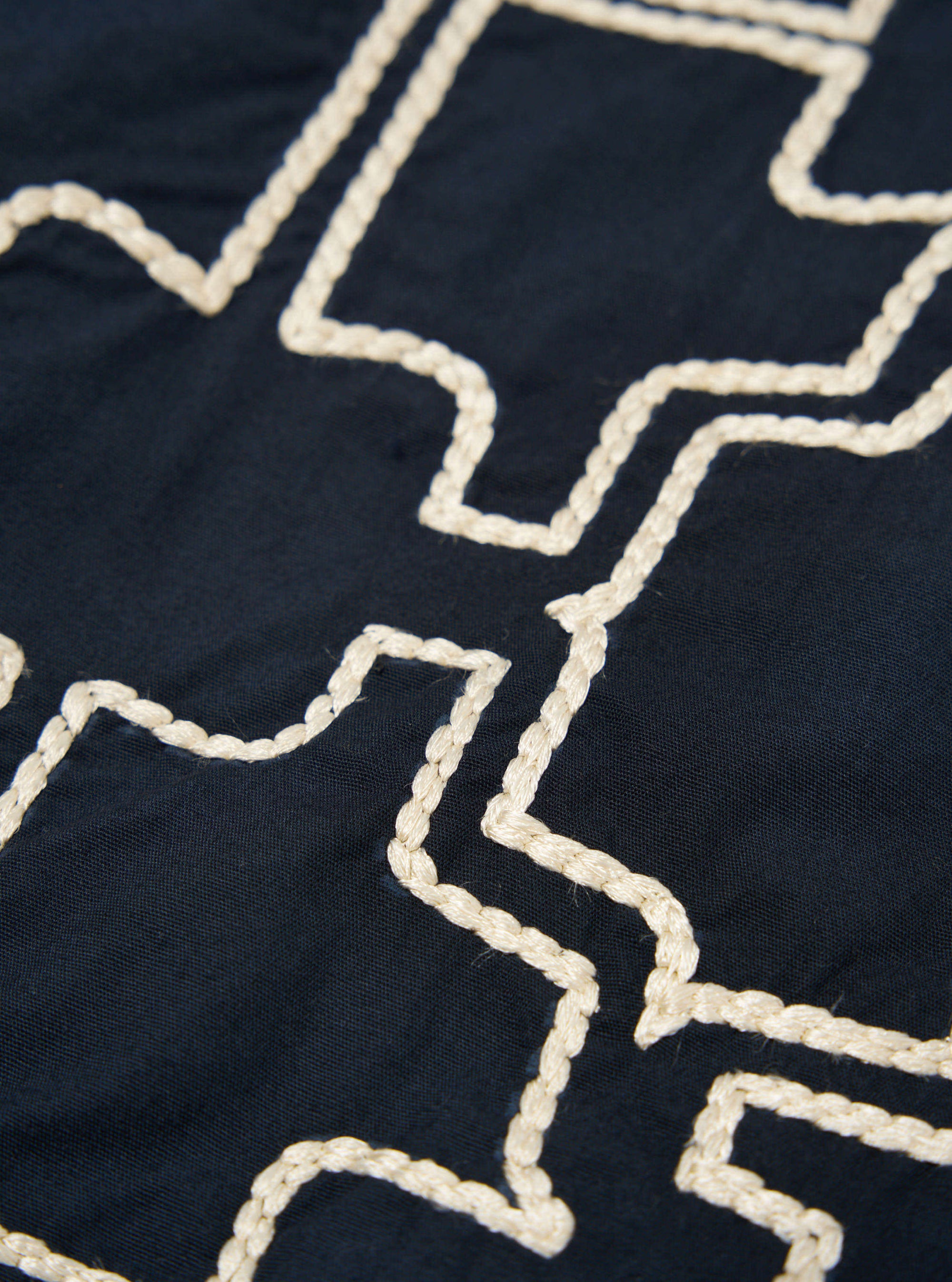 Navy Mitla Broadcloth Club Jacket