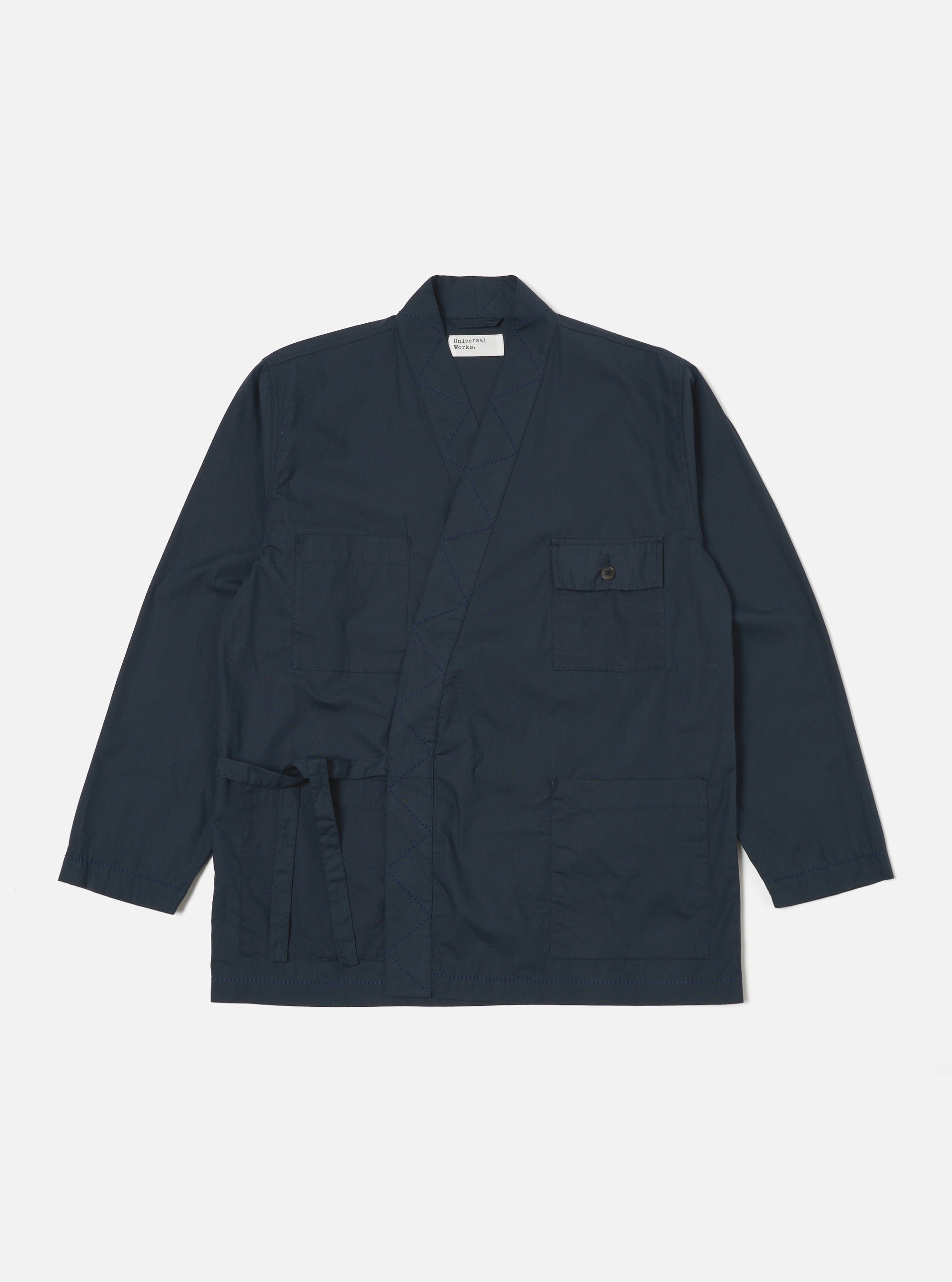 Navy Broadcloth Osaka Work Jacket