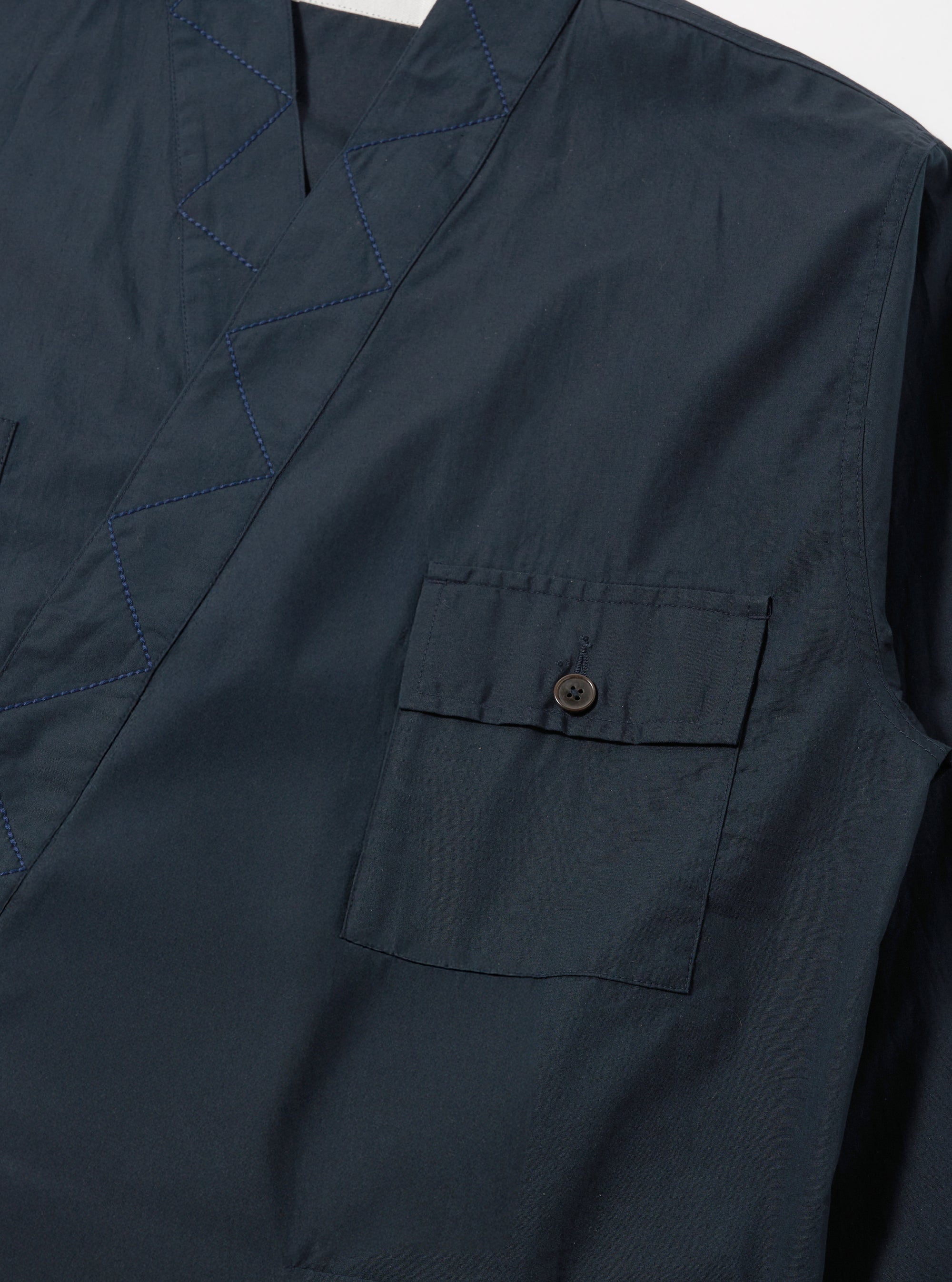 Navy Broadcloth Osaka Work Jacket
