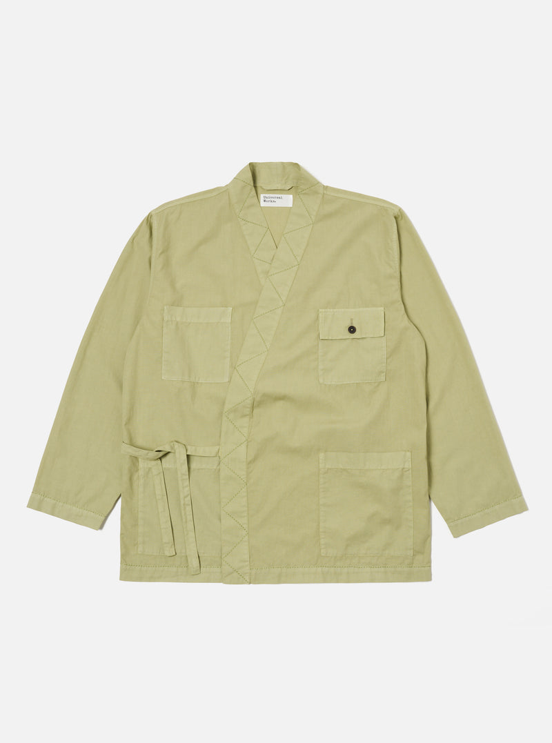 Pale Green Broadcloth Osaka Work Jacket