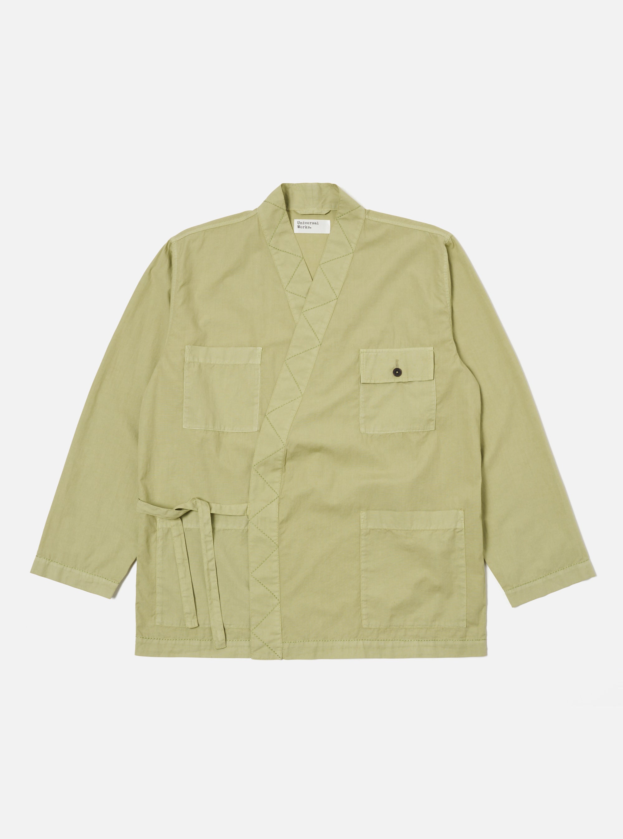 Pale Green Broadcloth Osaka Work Jacket