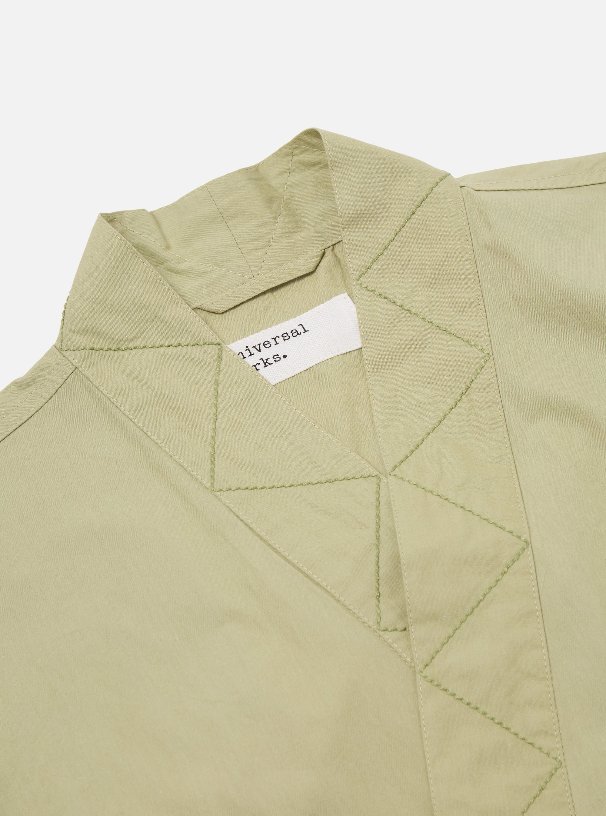 Pale Green Broadcloth Osaka Work Jacket