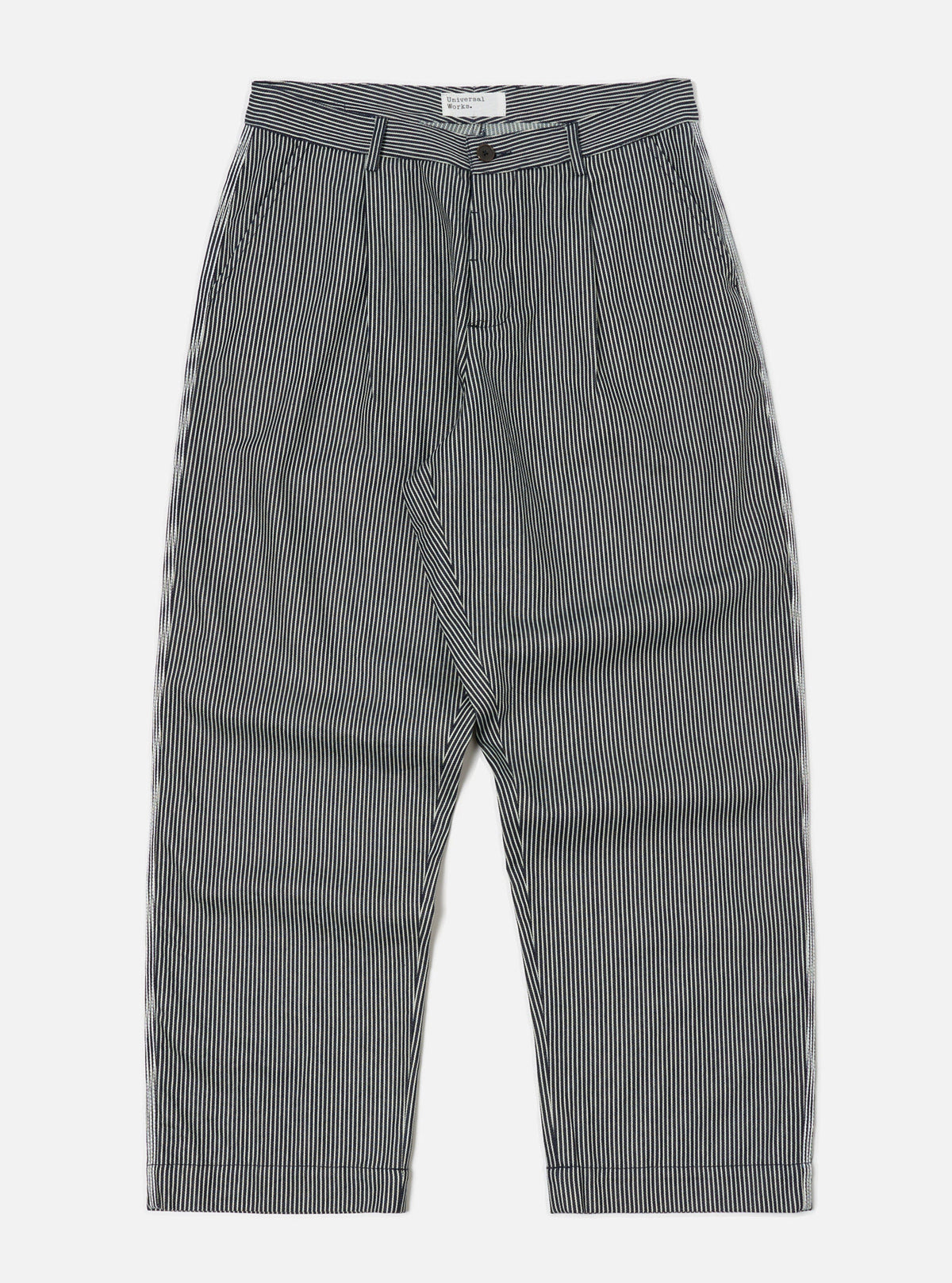 Indigo Hickory Stripe Denim Duke Pant