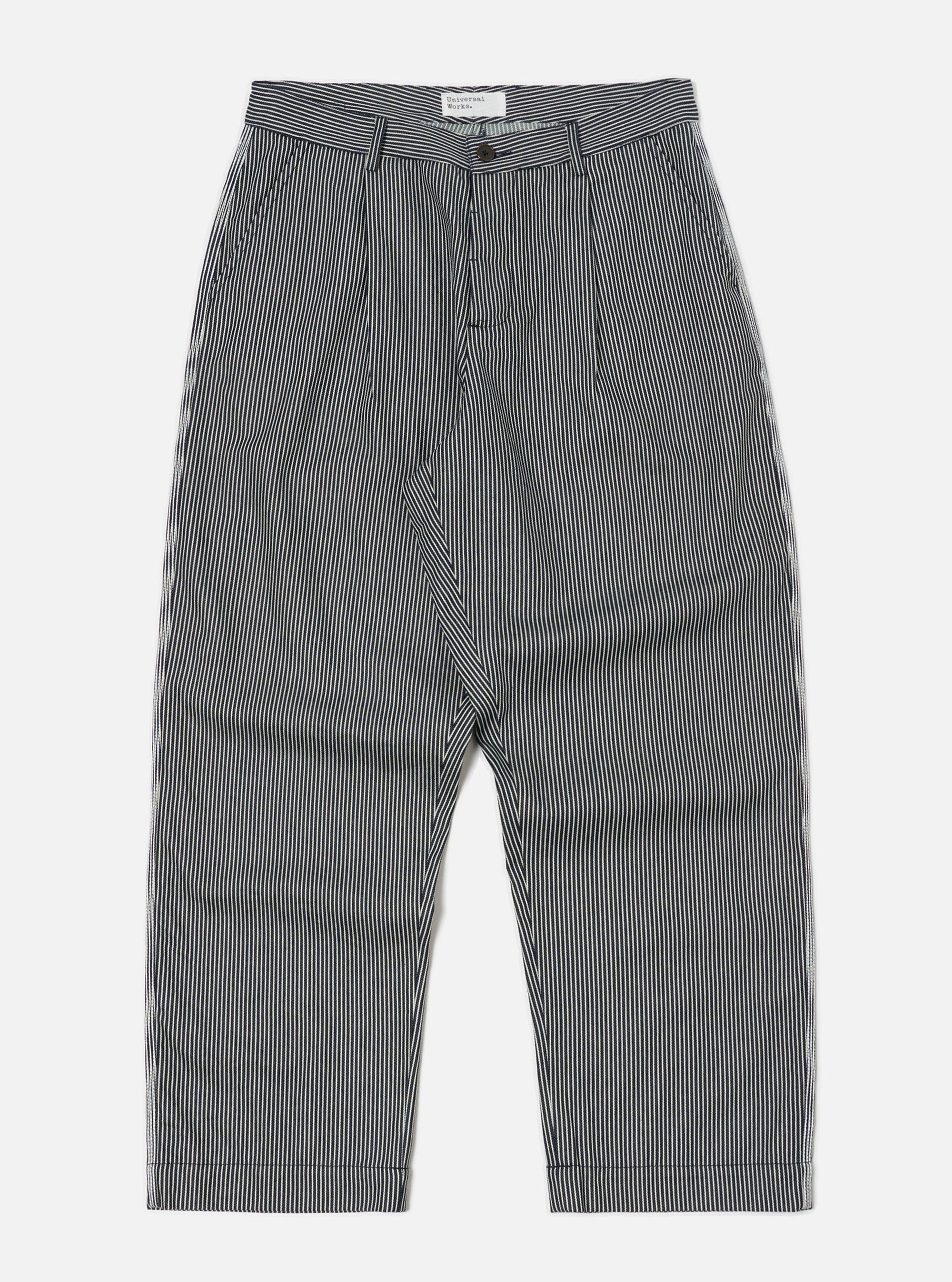 Indigo Hickory Stripe Denim Duke Pant