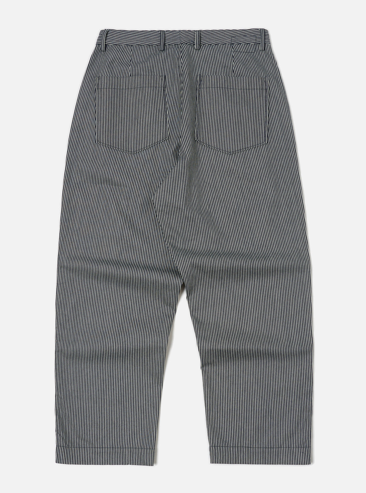 Indigo Hickory Stripe Denim Duke Pant