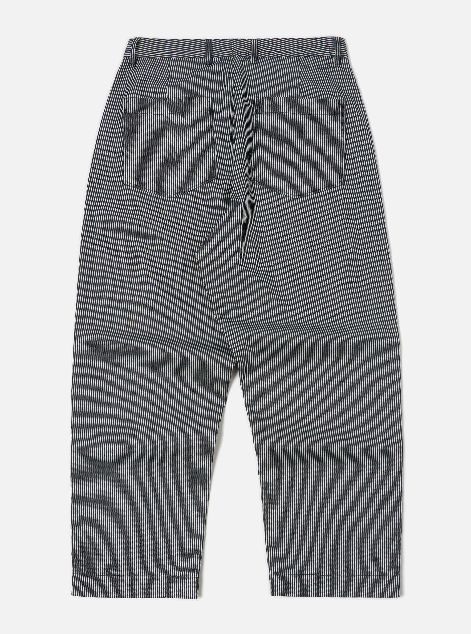 Indigo Hickory Stripe Denim Duke Pant