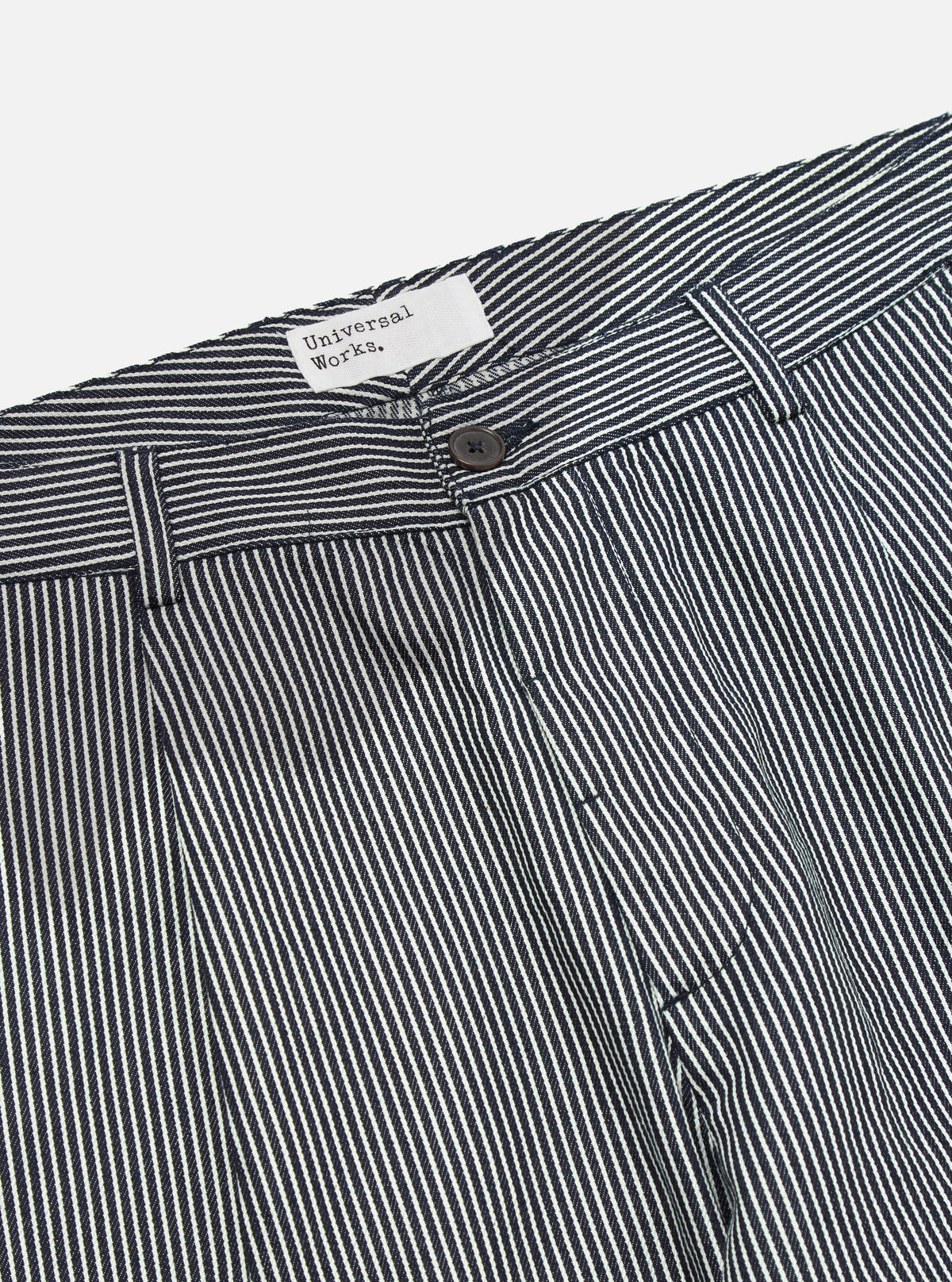 Indigo Hickory Stripe Denim Duke Pant