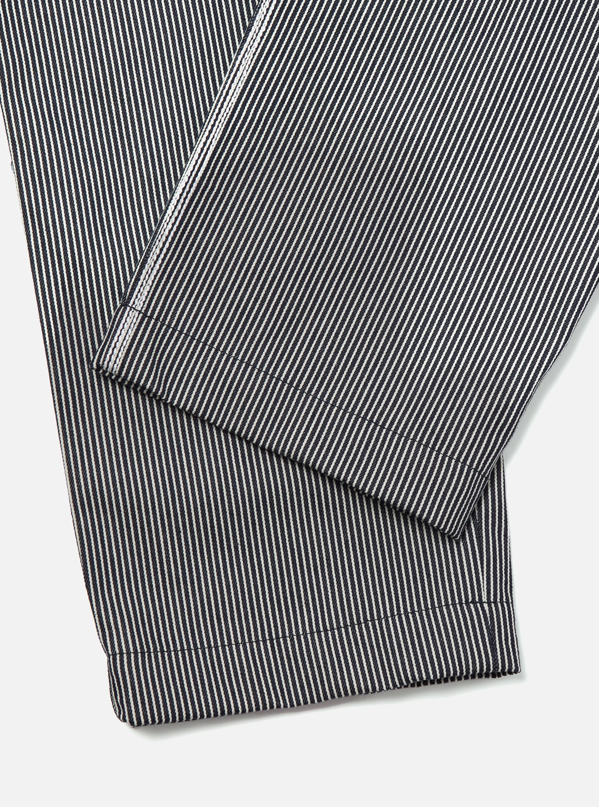 Indigo Hickory Stripe Denim Duke Pant