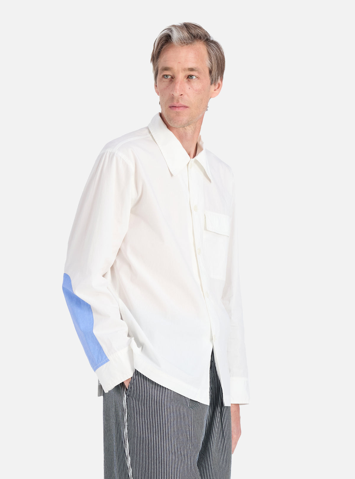 Ecru Poplin Cruiser Shirt