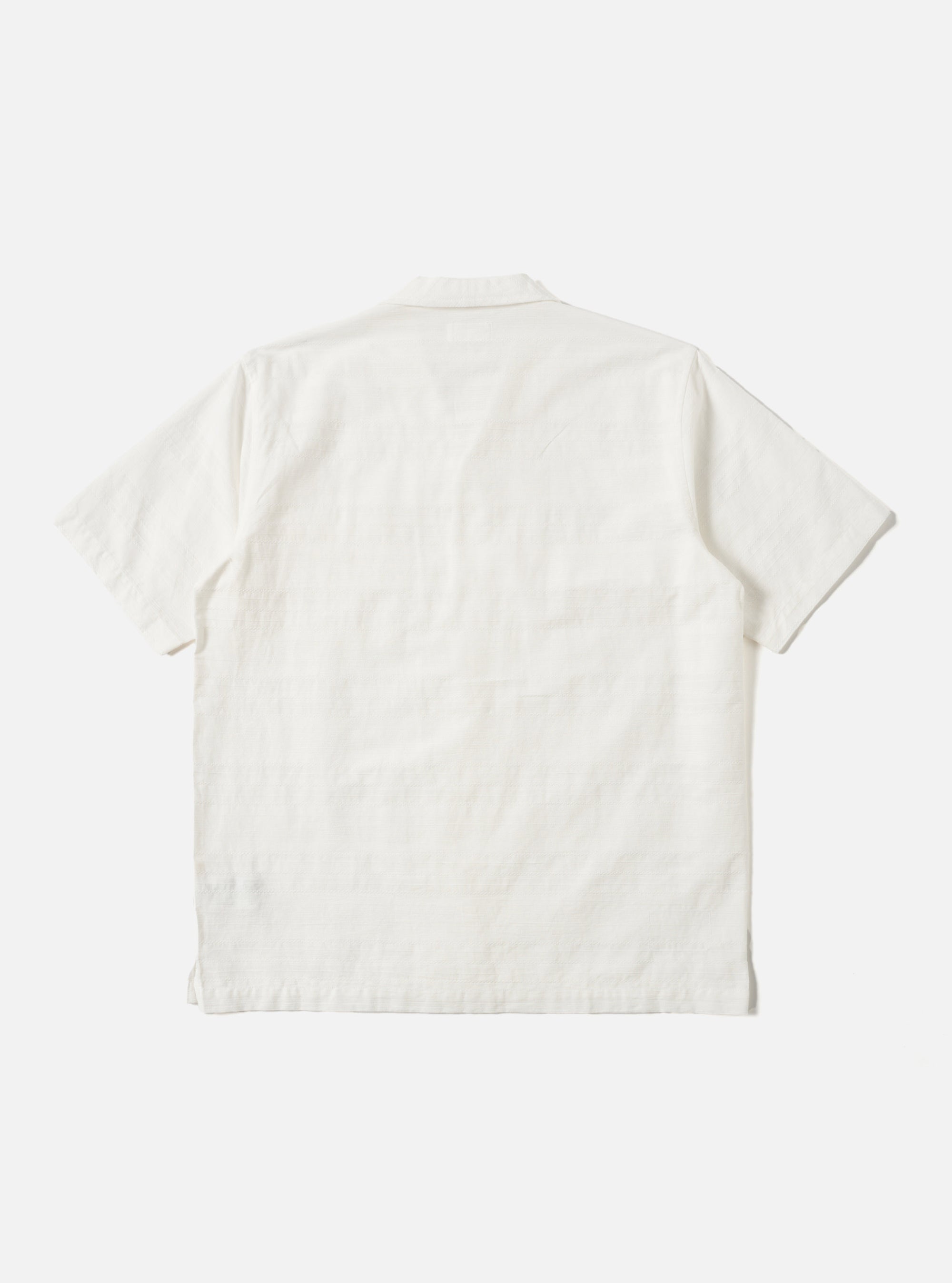 Ecru Deffe Self Stripe Minari Shirt