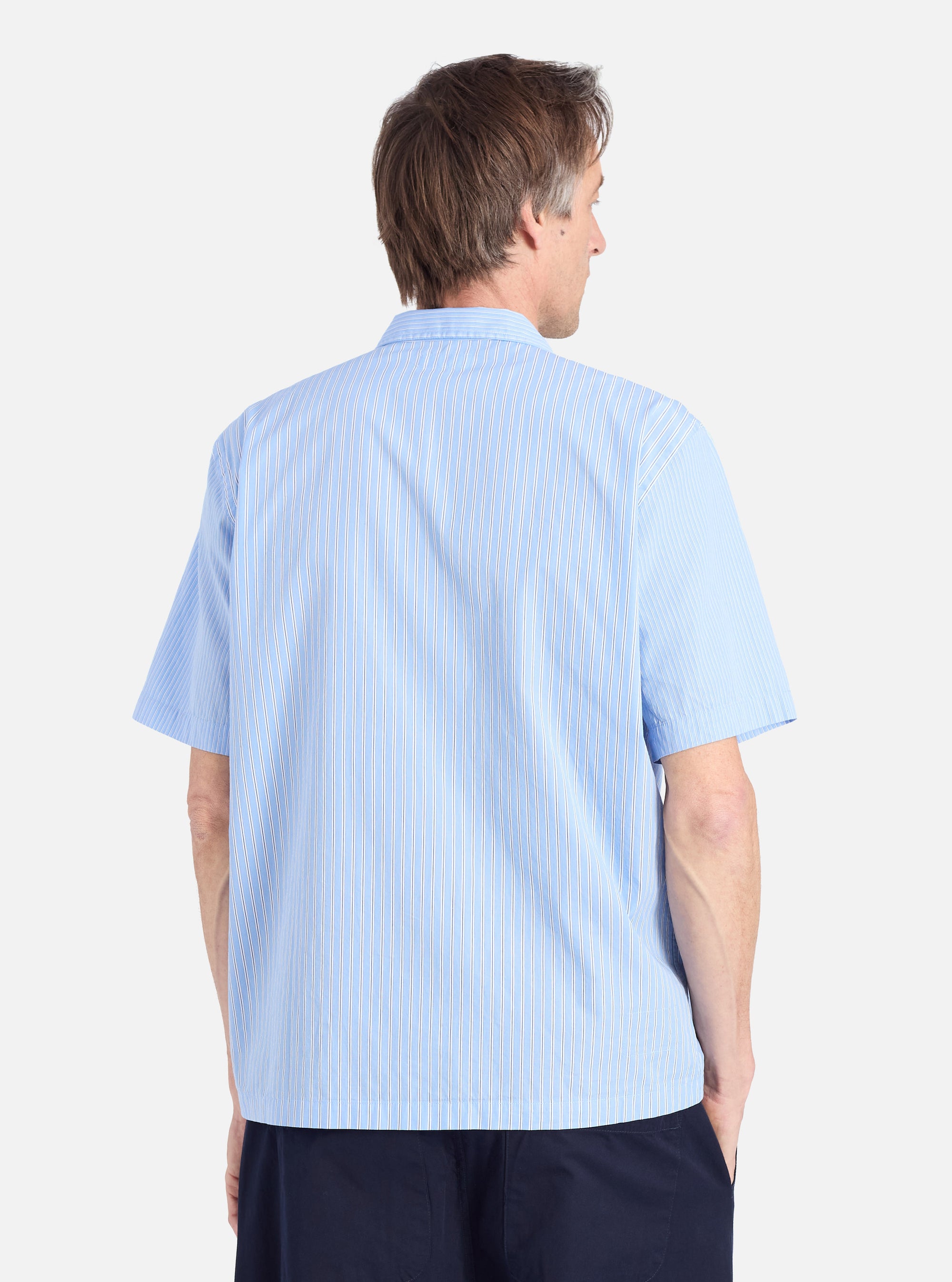 Blue Vila Stripes Sal Road Shirt