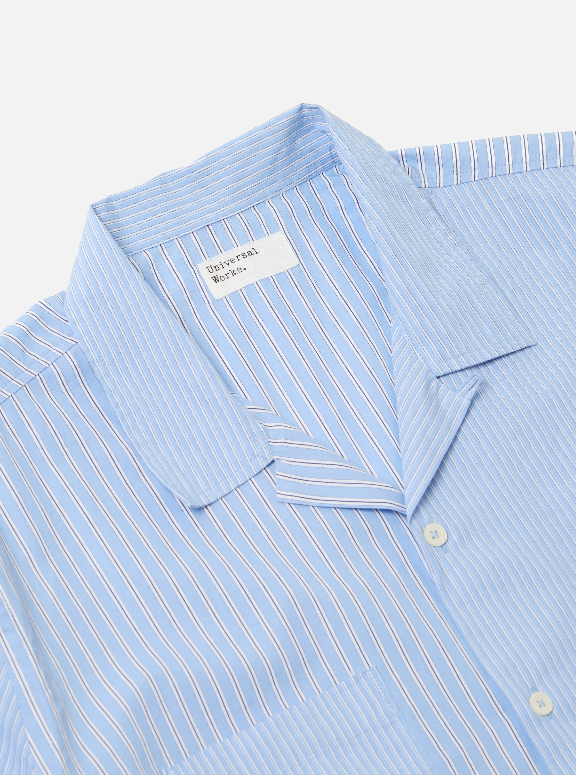 Blue Vila Stripes Sal Road Shirt