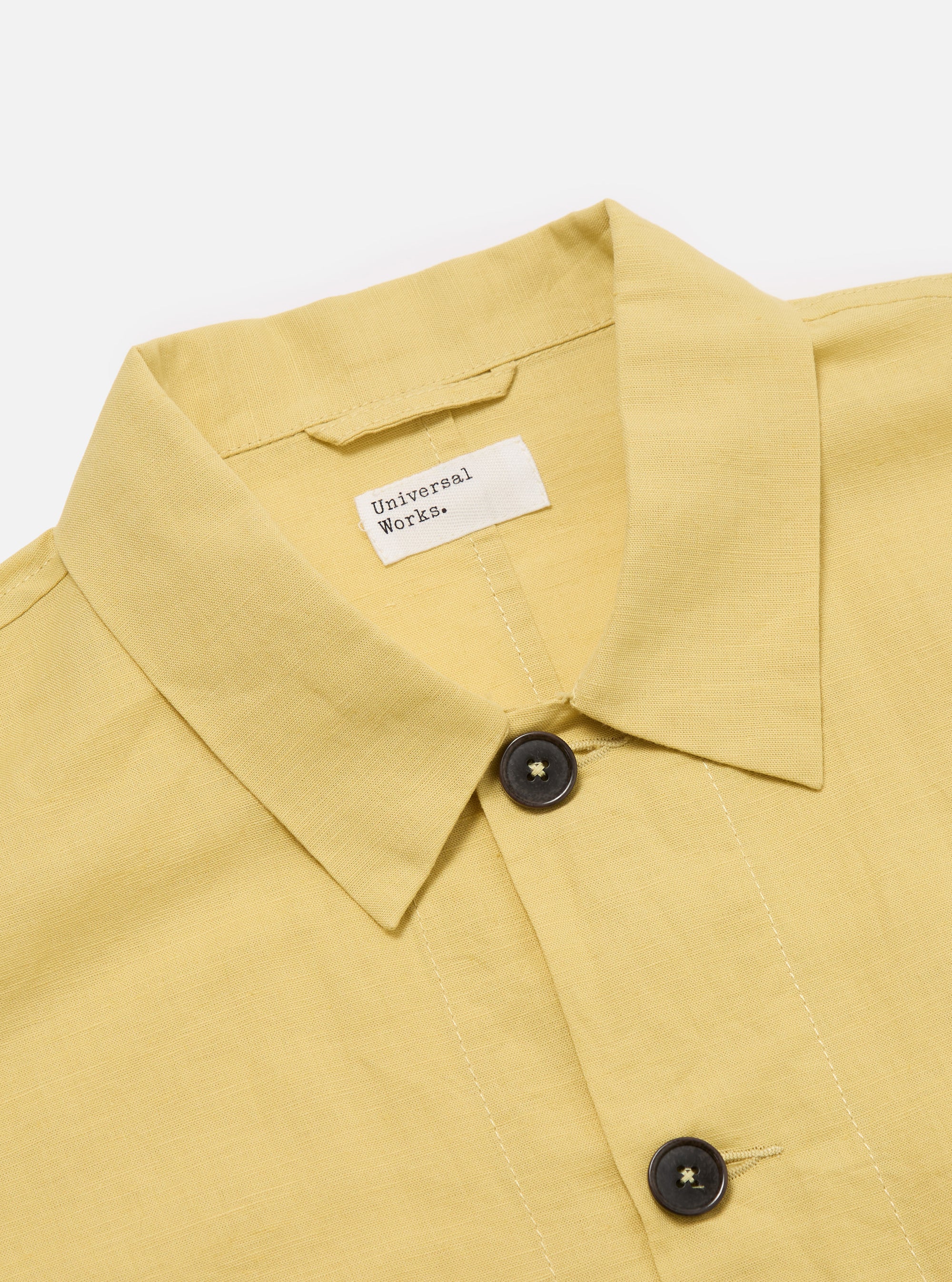 Lemon Linen Cotton Shirting Travail Overshirt