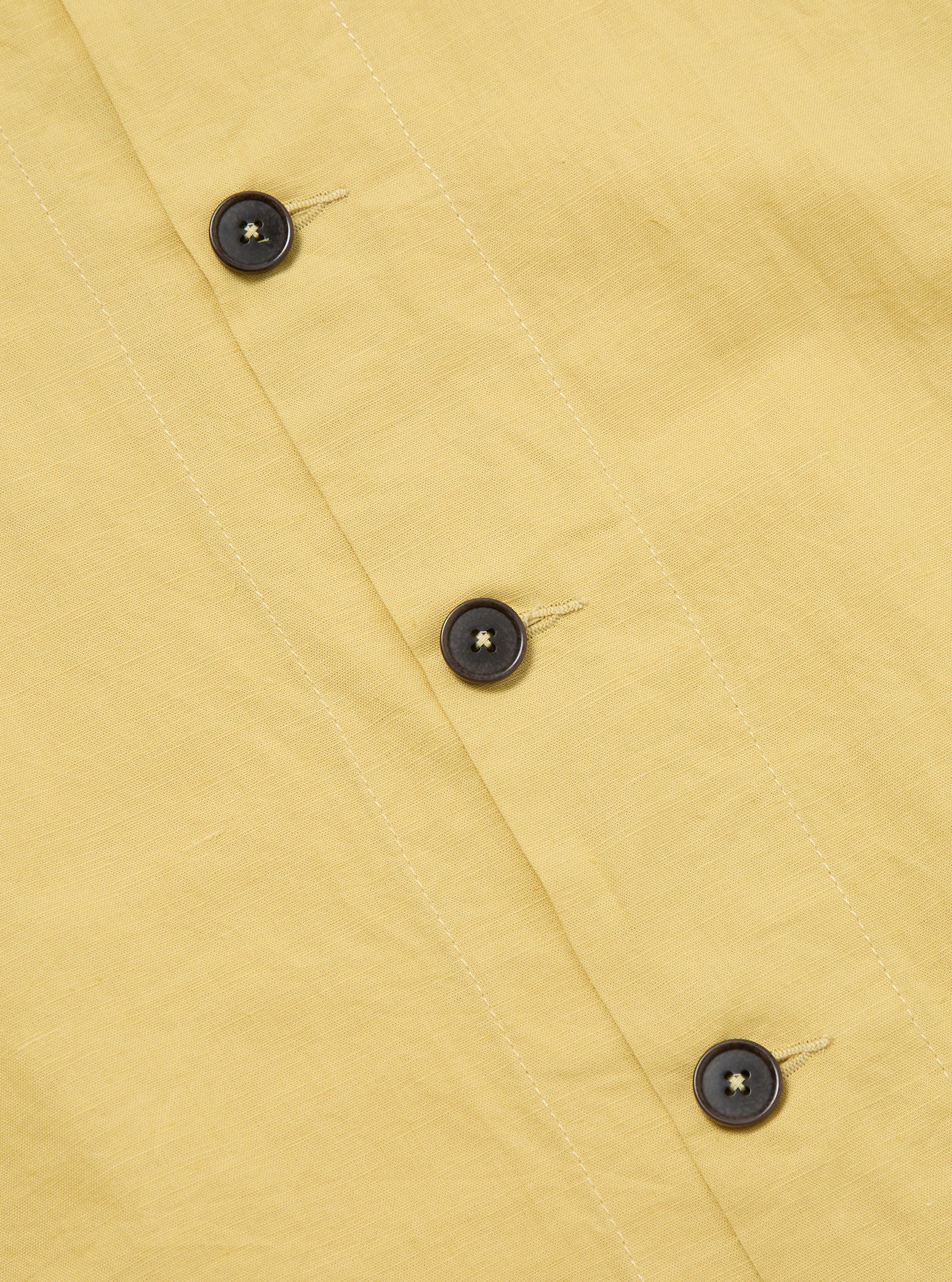 Lemon Linen Cotton Shirting Travail Overshirt
