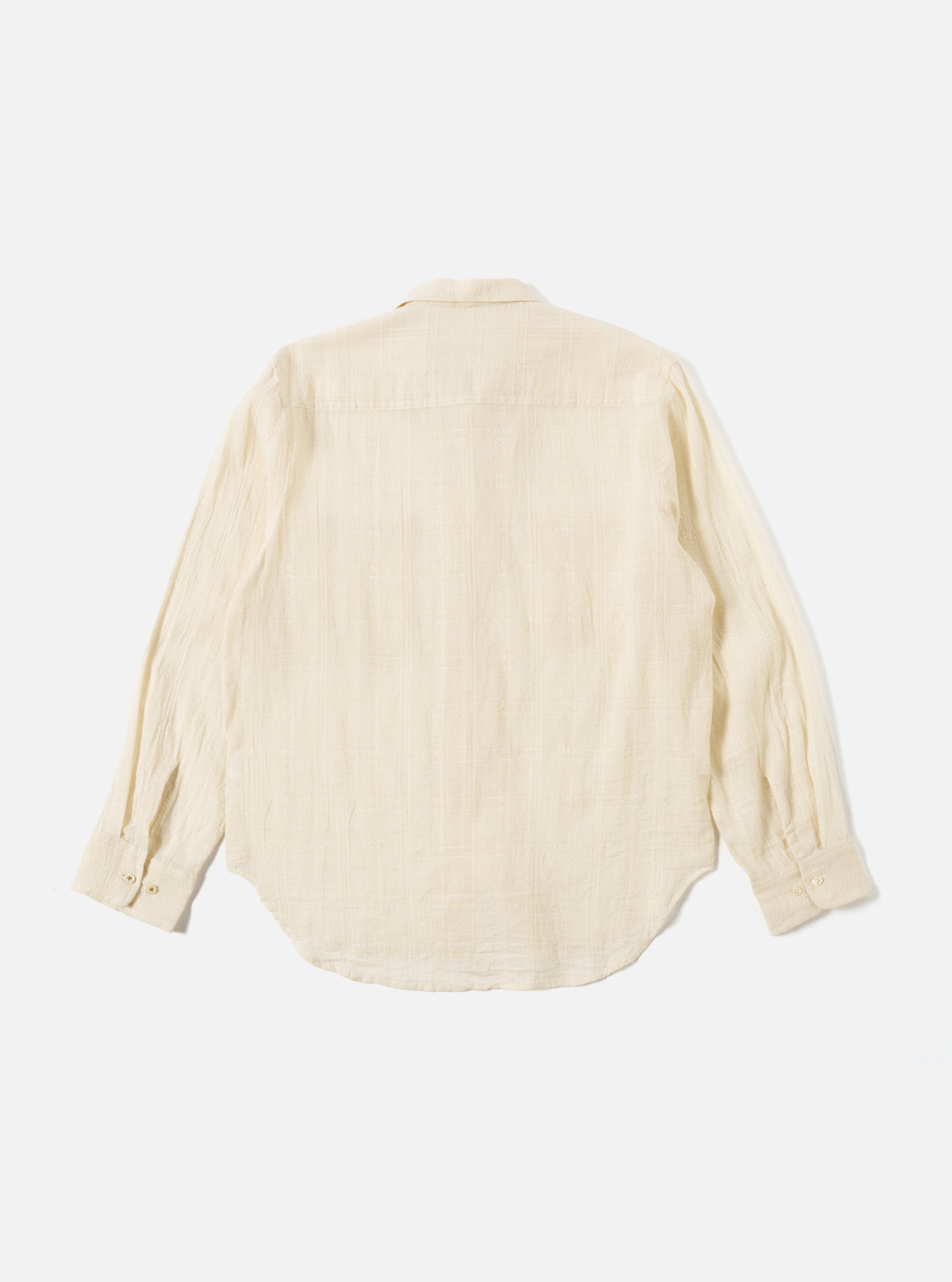 Ecru Acapulco Weave Work Shirt