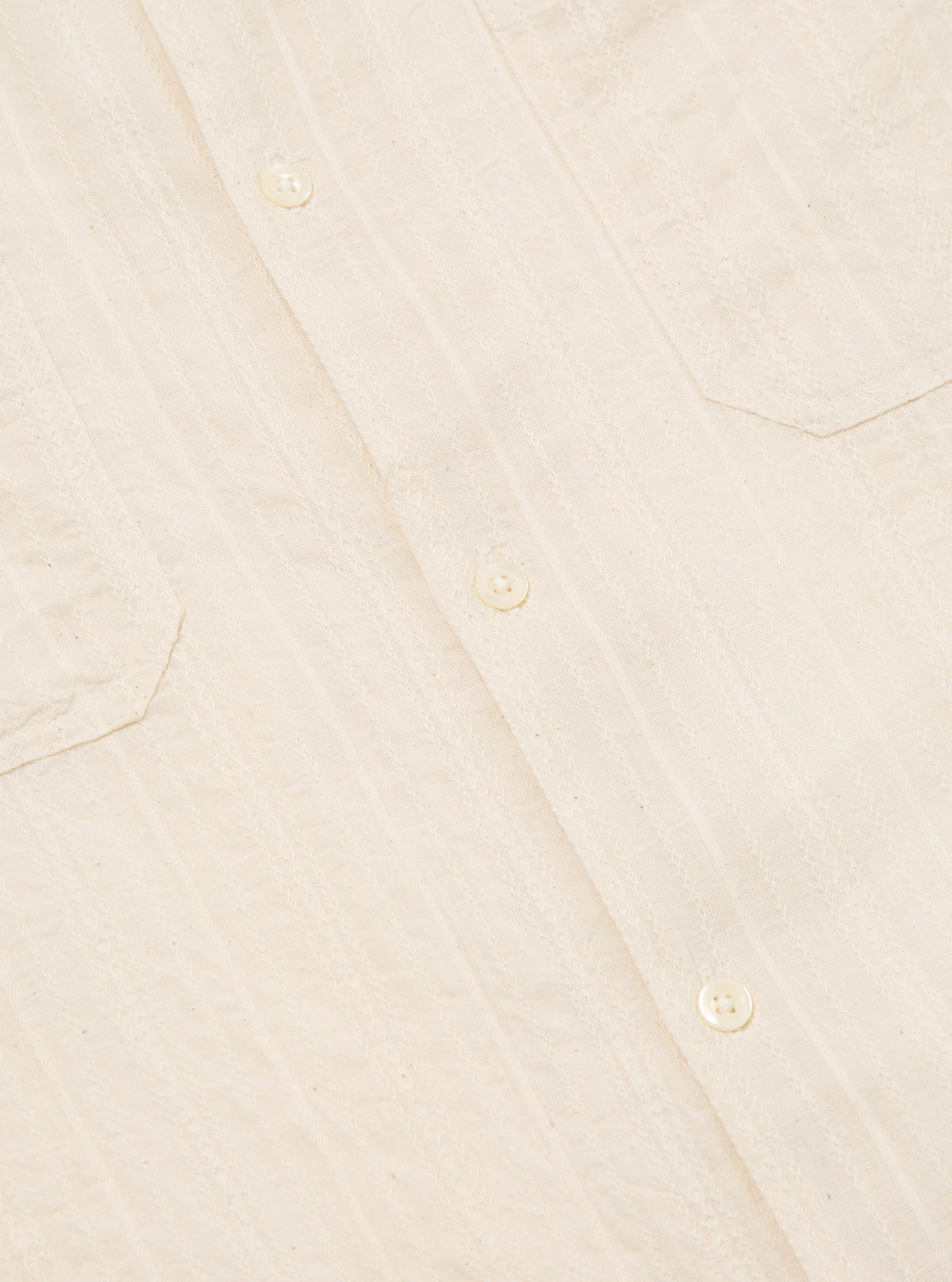 Ecru Acapulco Weave Work Shirt