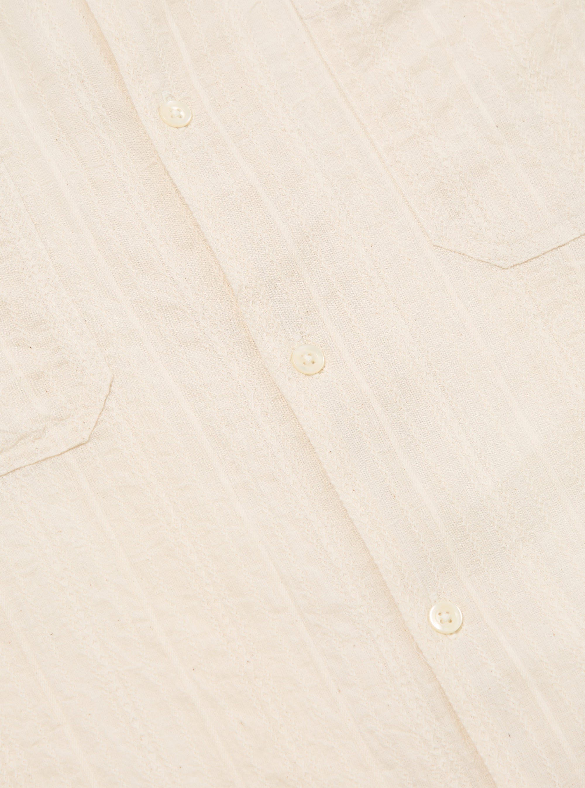 Ecru Acapulco Weave Work Shirt
