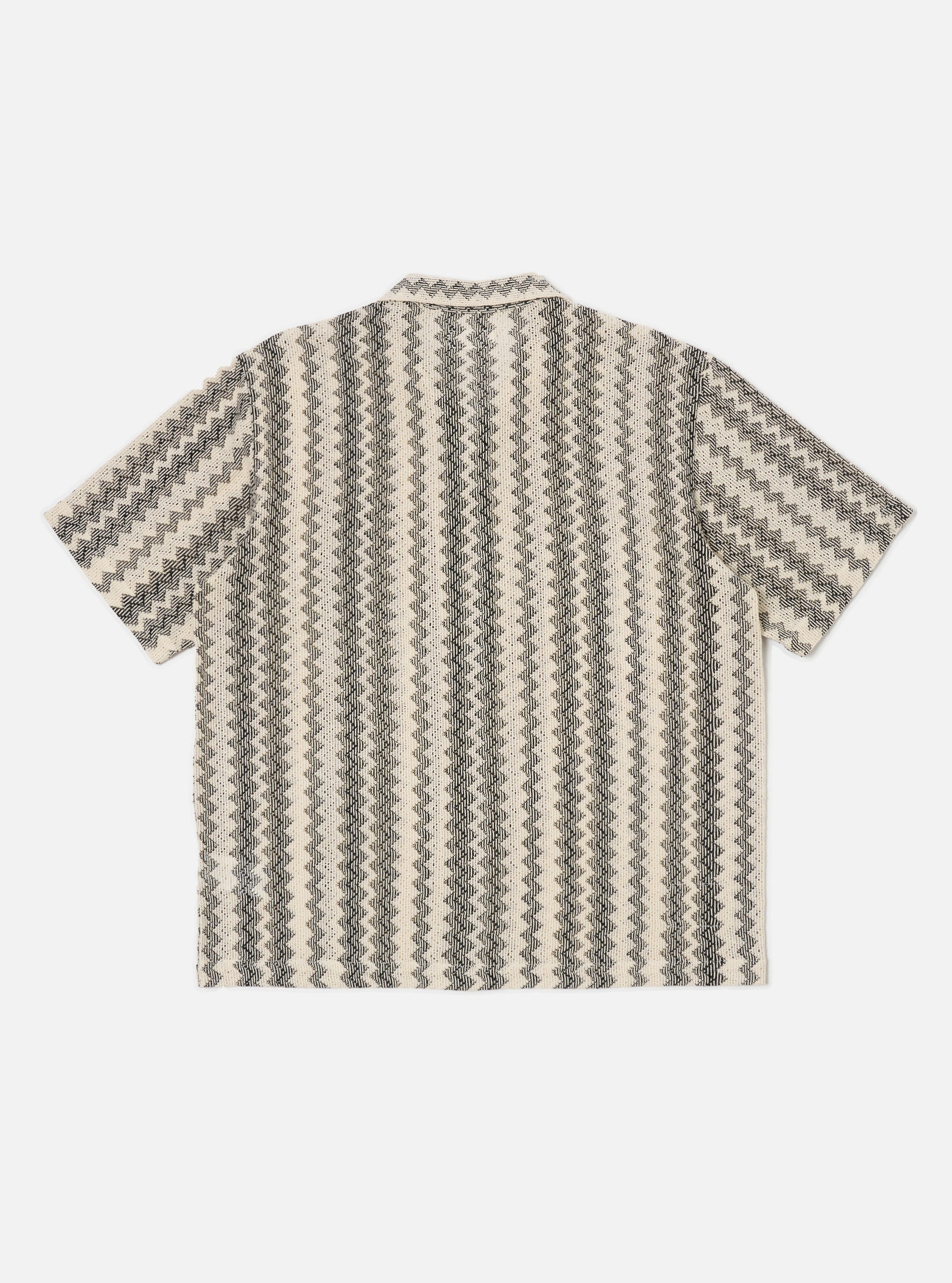 Charcoal Cotton Lattice Road Shirt