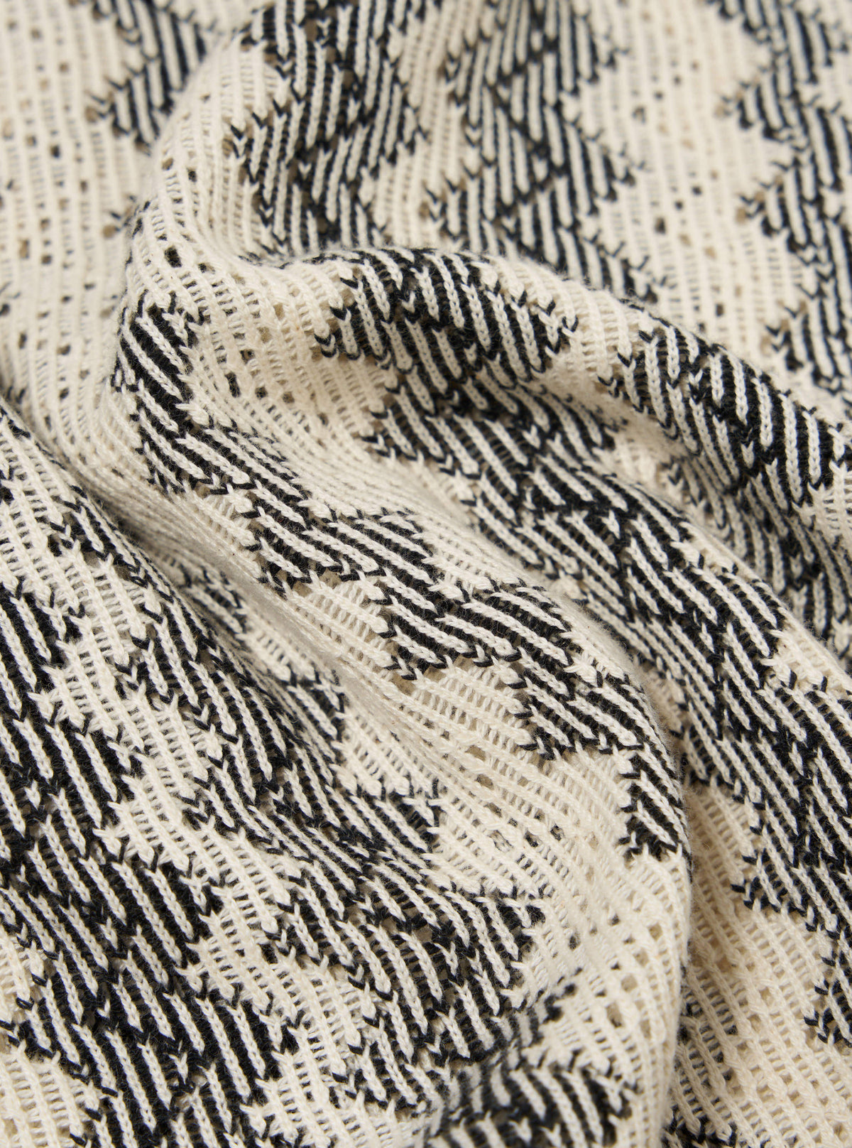 Charcoal Cotton Lattice Road Shirt