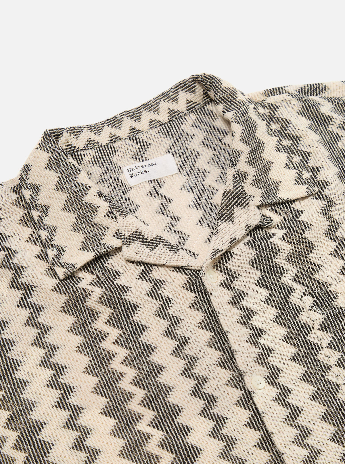 Charcoal Cotton Lattice Road Shirt