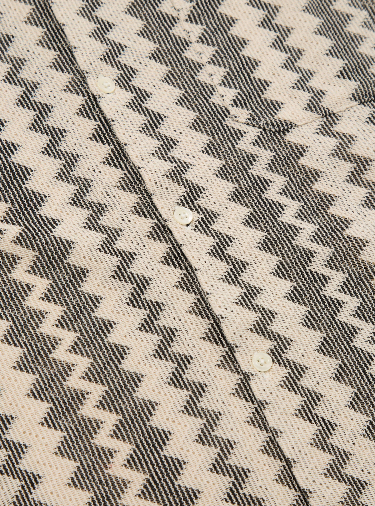 Charcoal Cotton Lattice Road Shirt