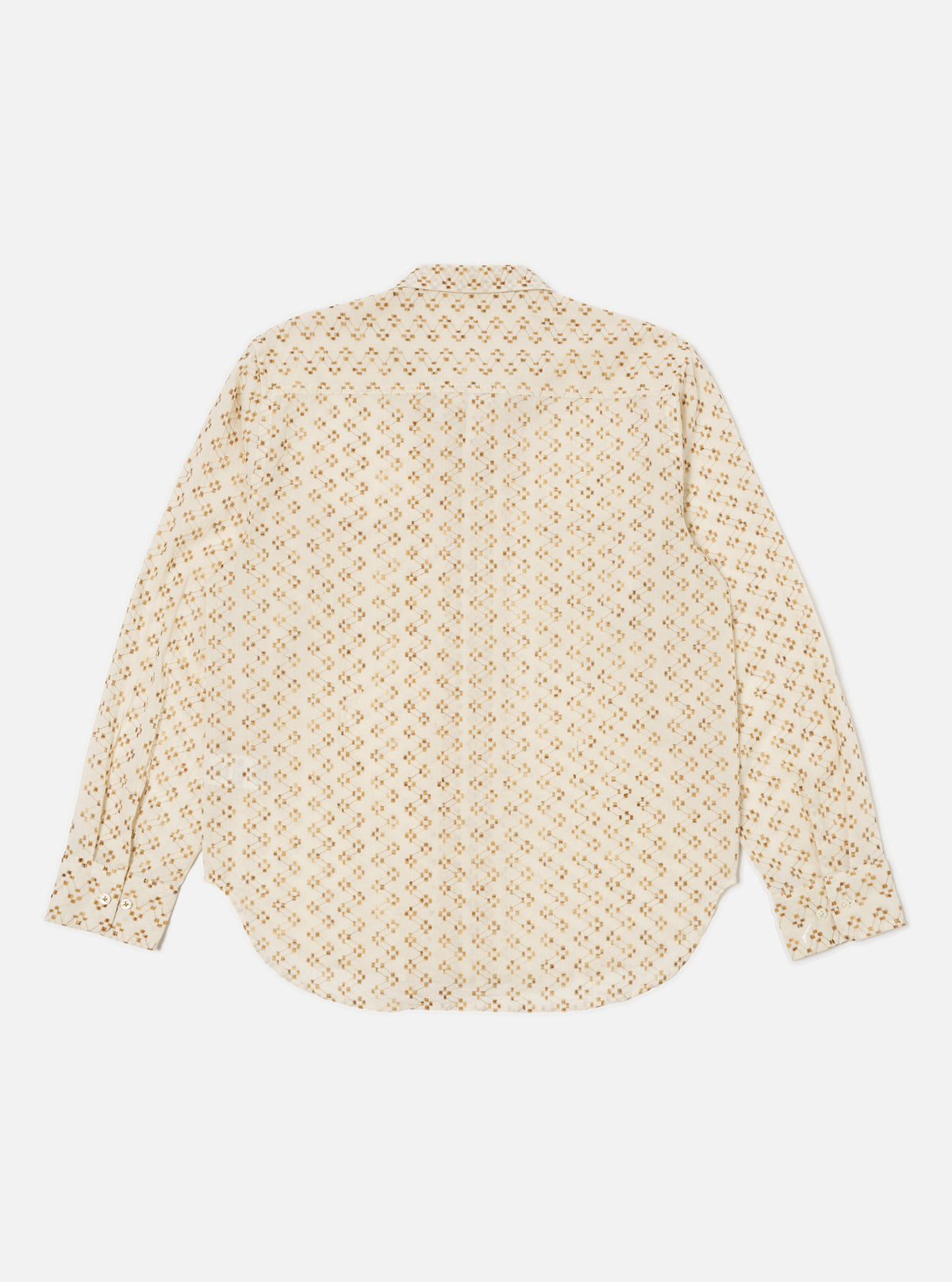Camel Mitla Weave Work Shirt
