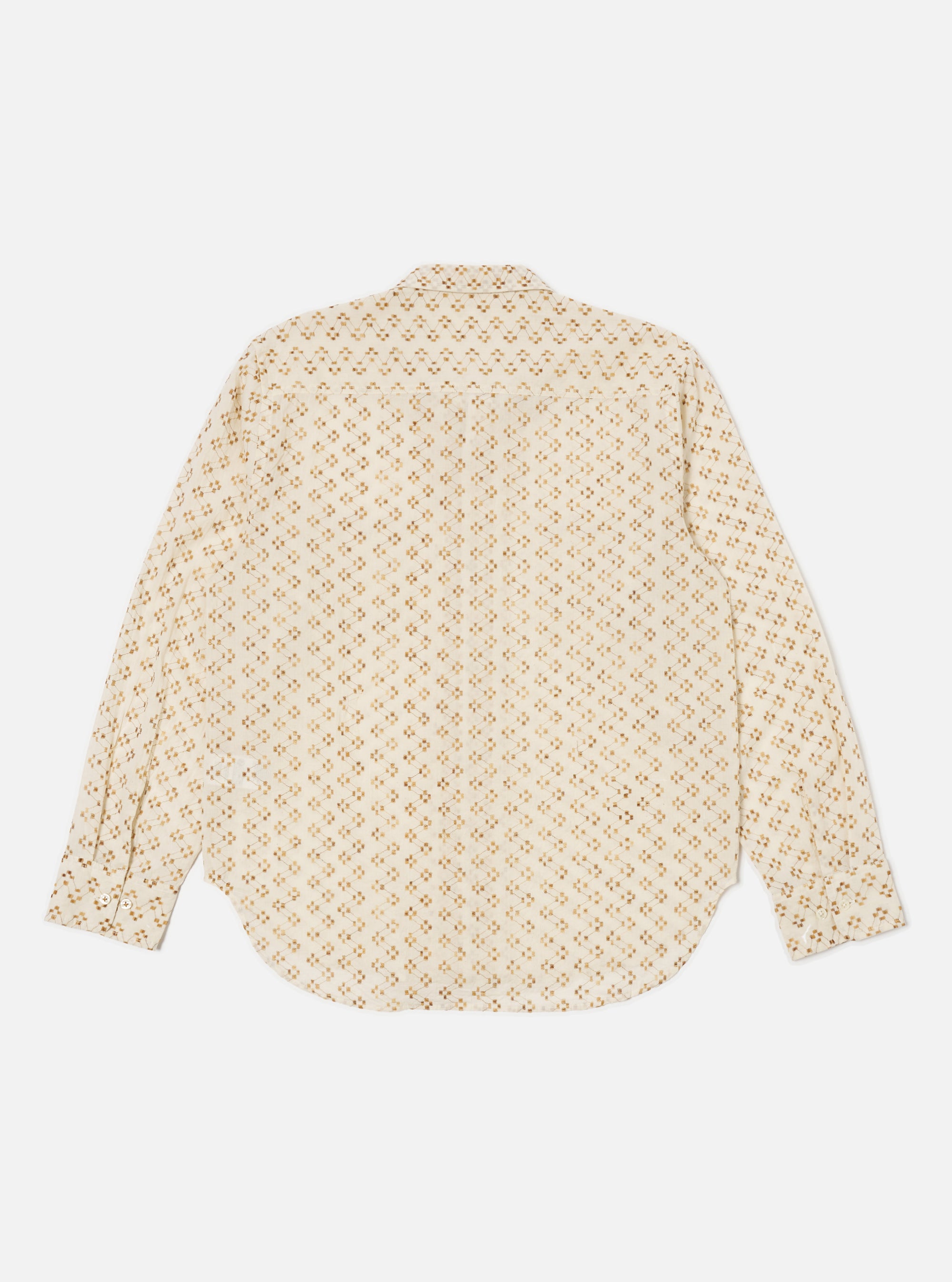 Camel Mitla Weave Work Shirt