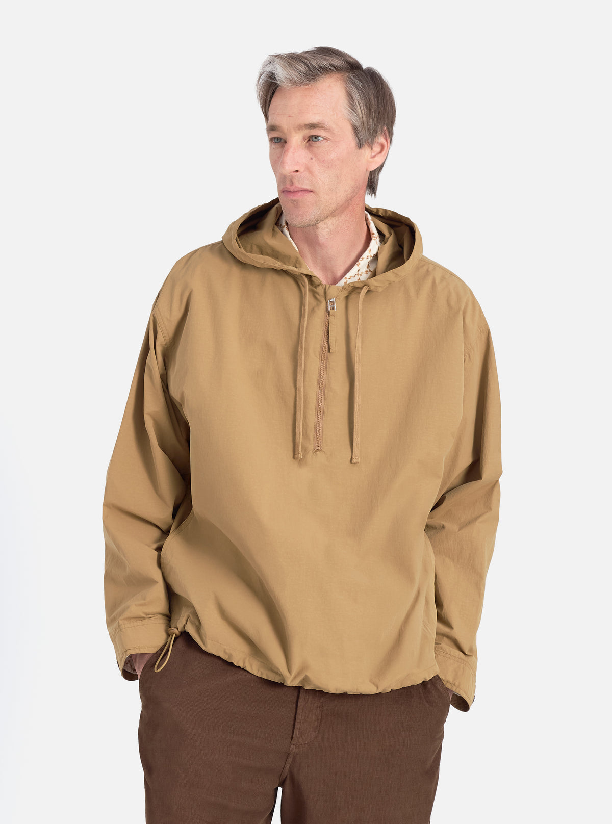 Dark Sand Peach Recycled Nylon Liam Jacket